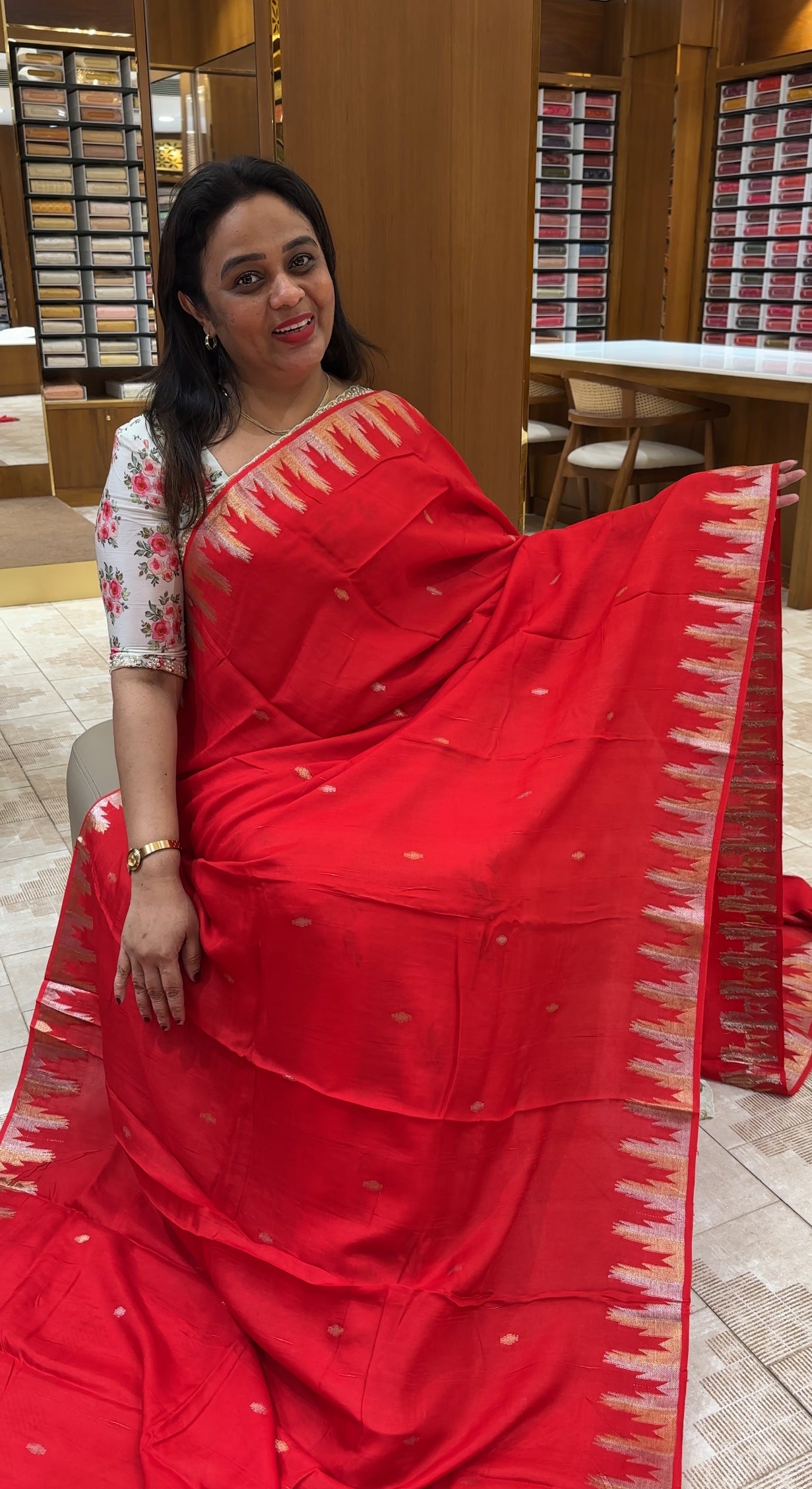 FORWARD DOLA BANARASI SAREES - IHA 25734