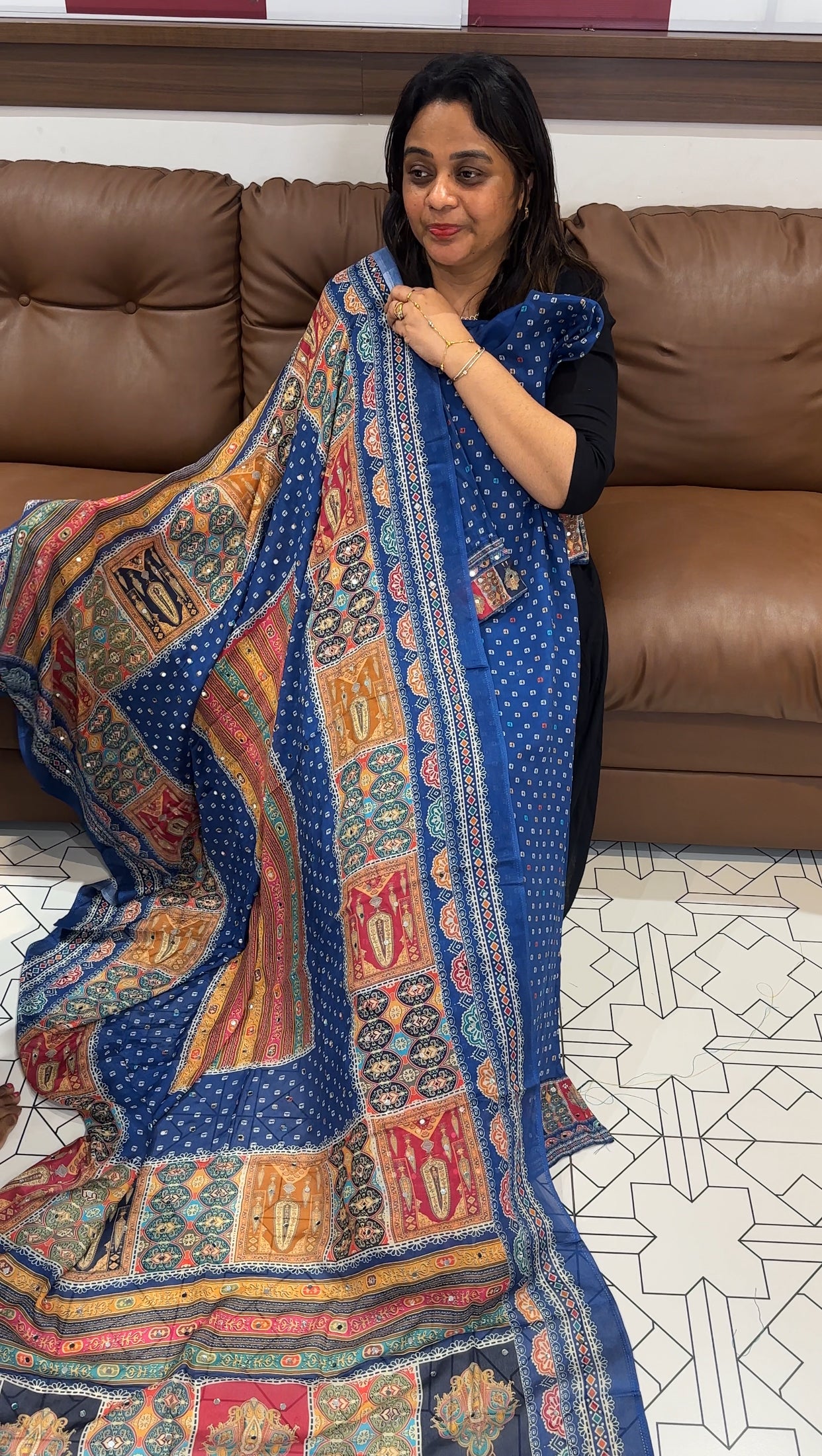 IHA'S IN-HOUSE TOP, BOTTOM AND DUPATTA - IHA 24764