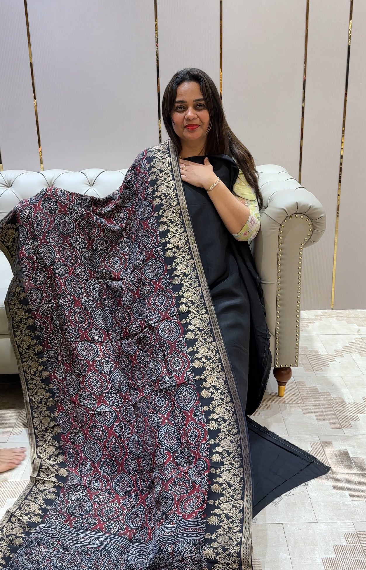 VISCOSE DOLA UNSTITCHED SALWAR SUITS - IHA 21433