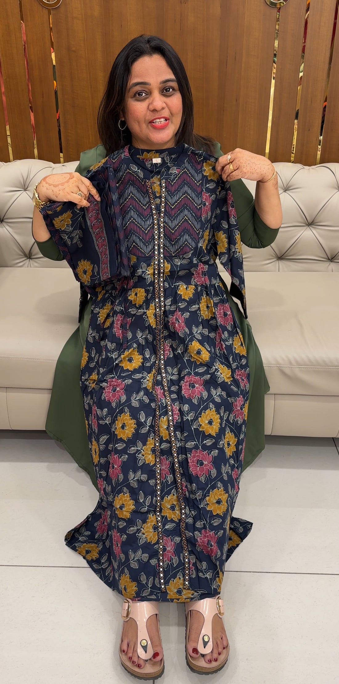 PRINTED TOP, BOTTOM AND DUPATTA- IHA 27577