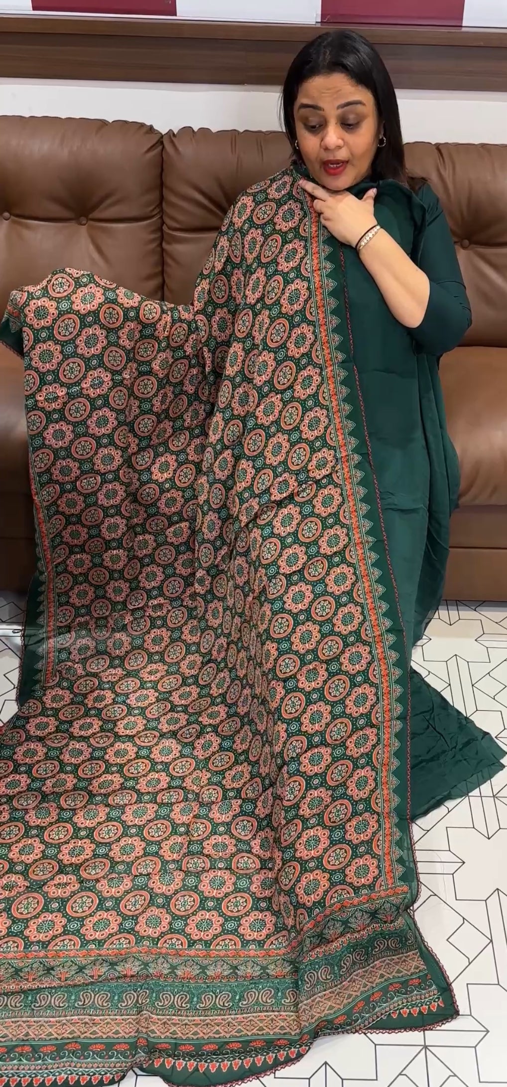 PLATINUM CHIFFON UNSTITCHED SALWAR SUITS - IHA 22267