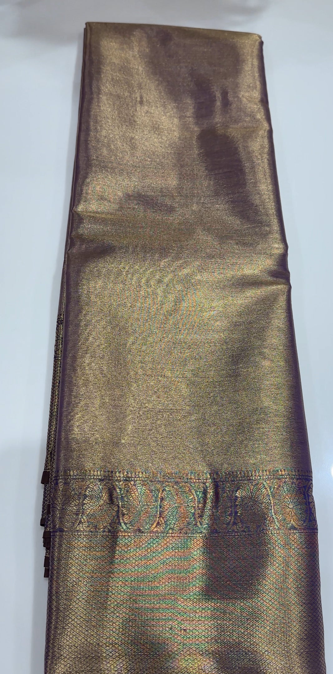 TISSUE SILK SAREES - IHA 24115