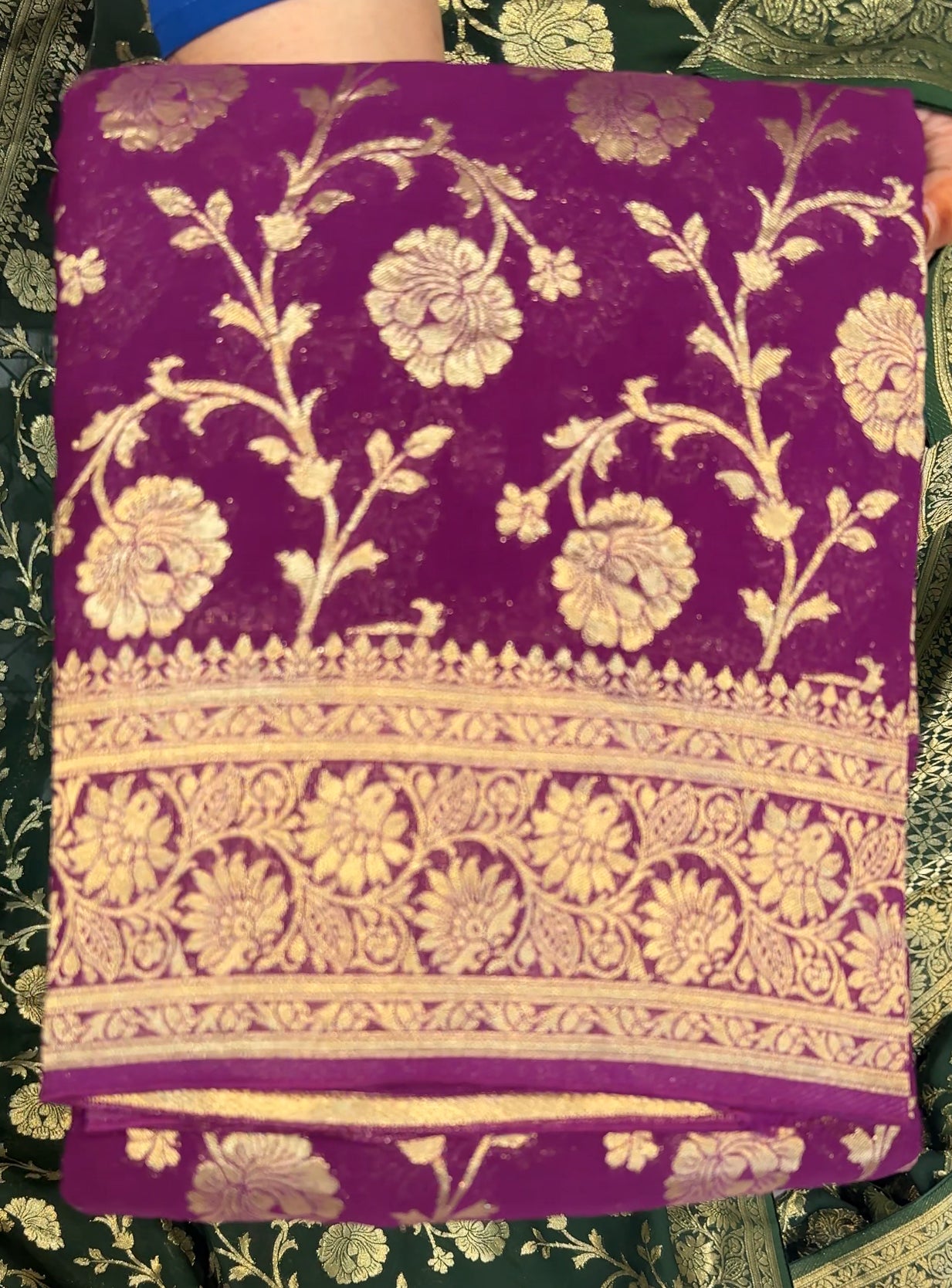 DESIGNER GEORGETTE SAREES - IHA 24004