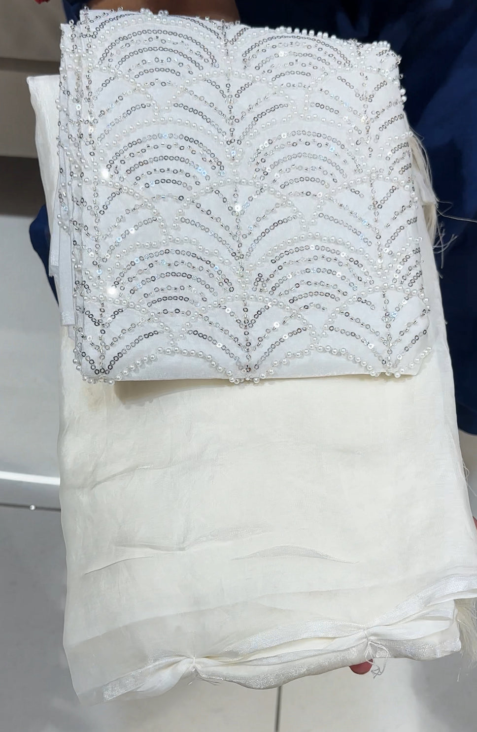 DESIGNER HAND WORKED SAREES - IHA 25964