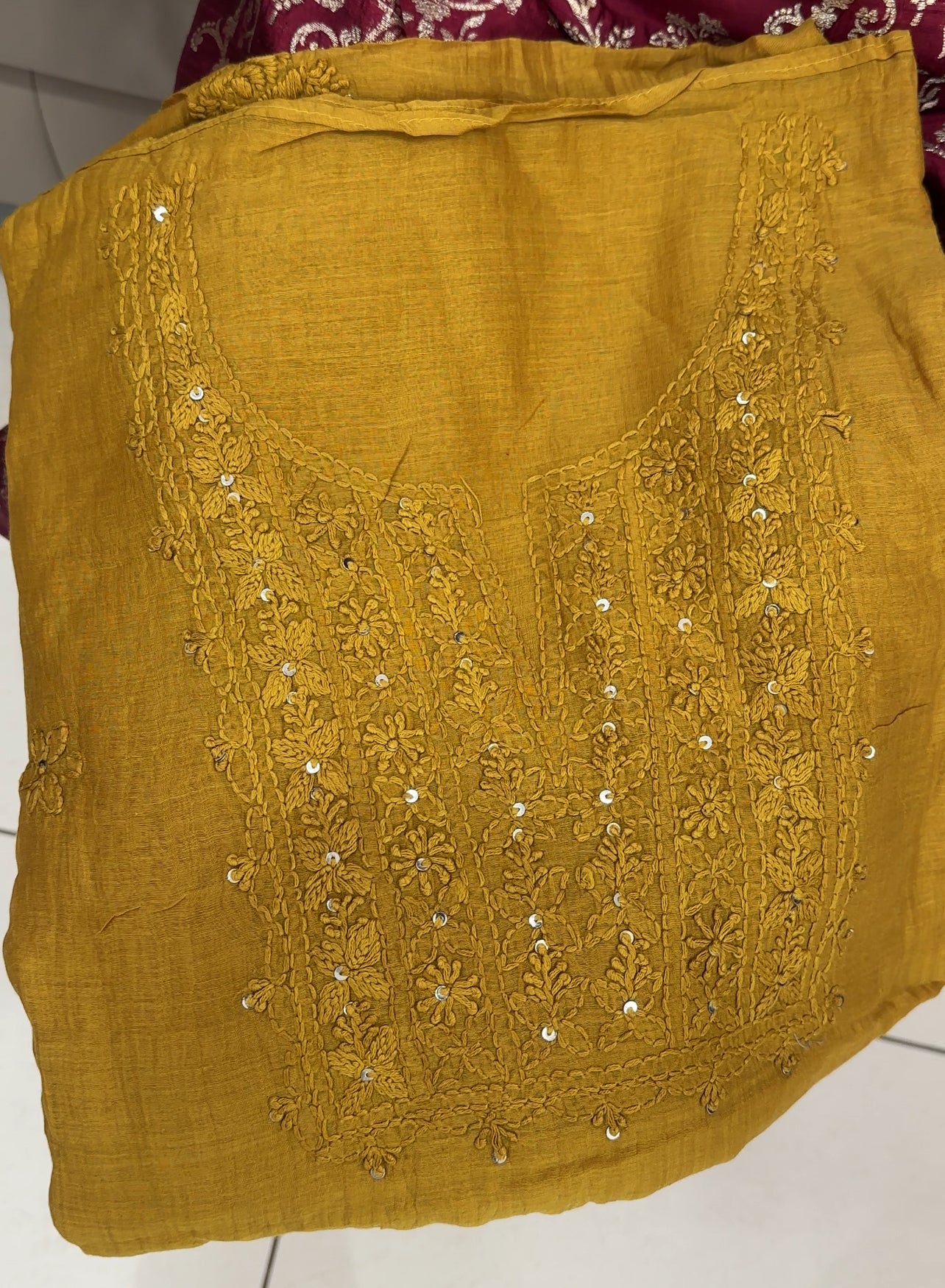 MALAI CHANDER UNSTITCHED SALWAR SUITS - IHA 27609