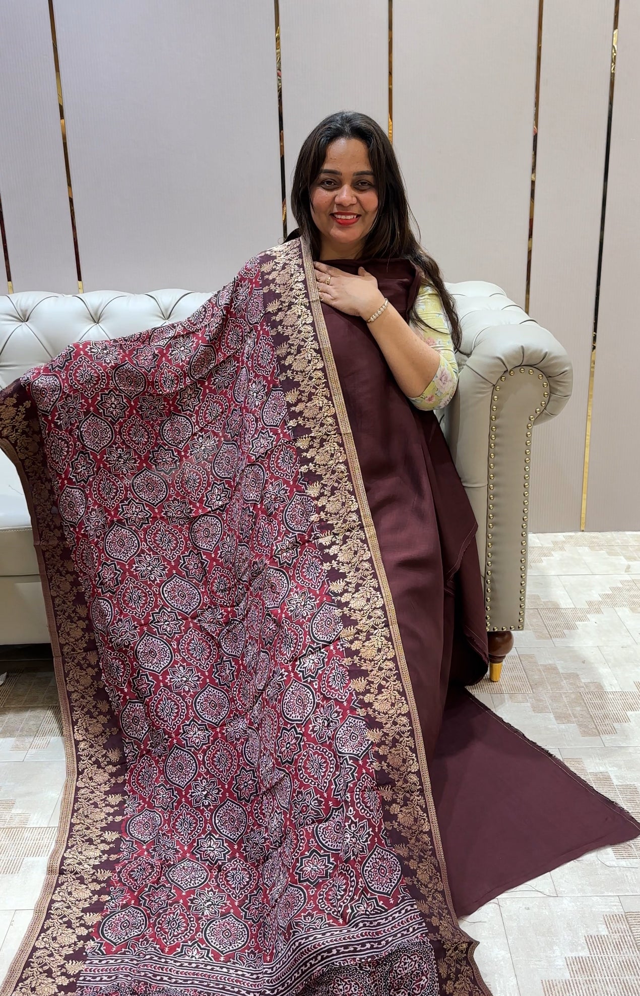 VISCOSE DOLA UNSTITCHED SALWAR SUITS - IHA 21433