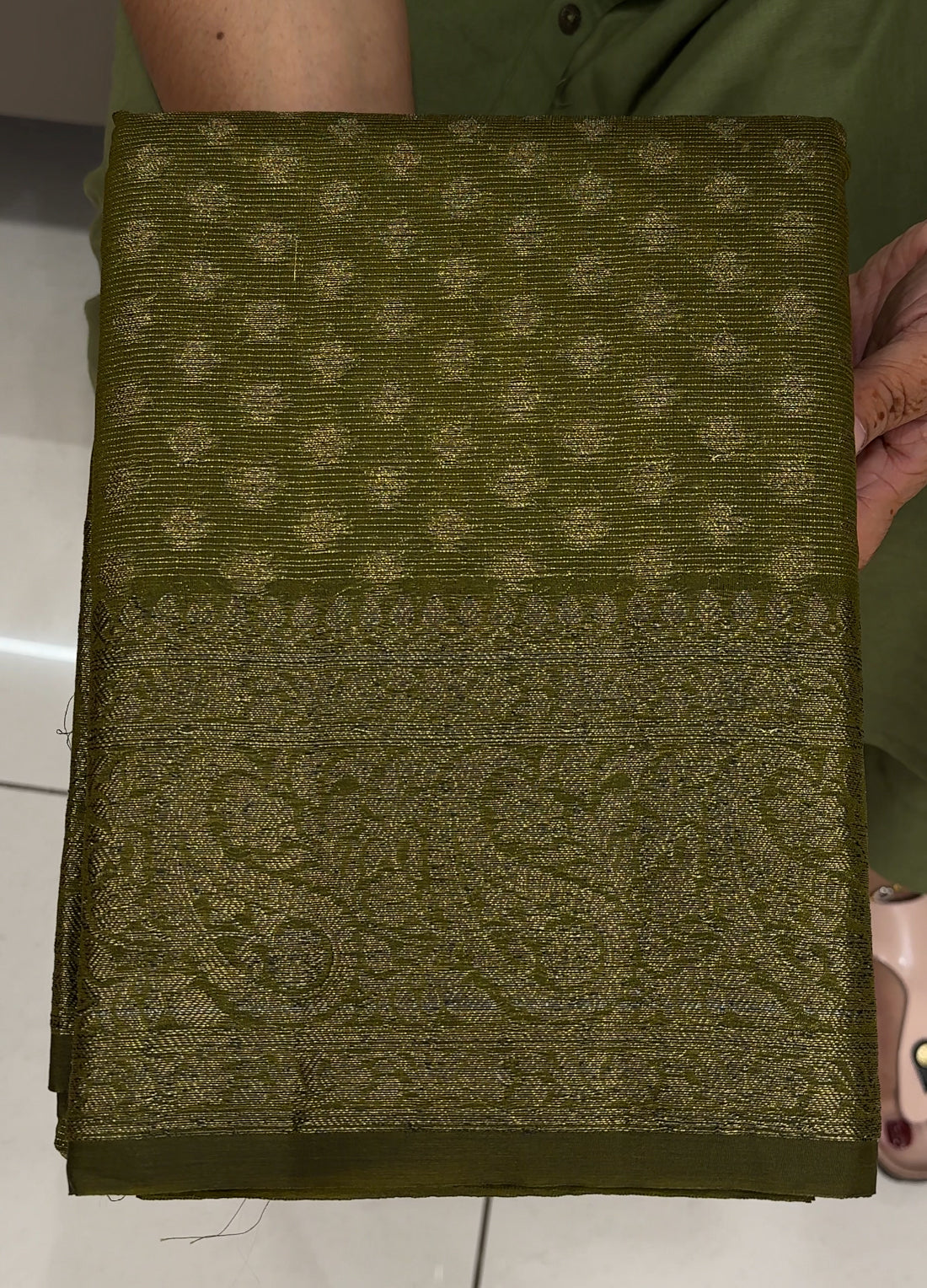 SEMI BANARASI SAREES - IHA 27538