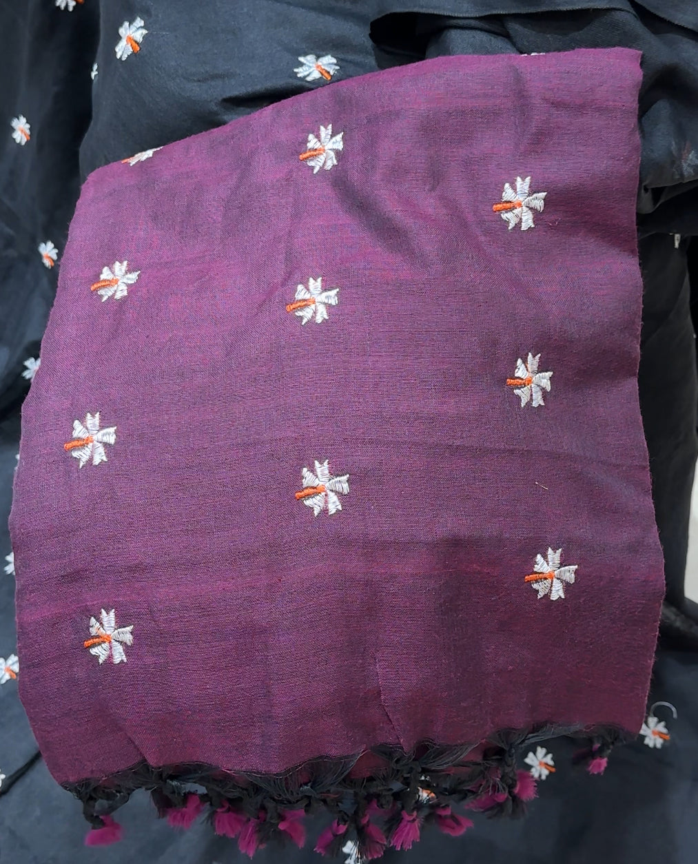 KHADDI COTTON SAREES - IHA 21897