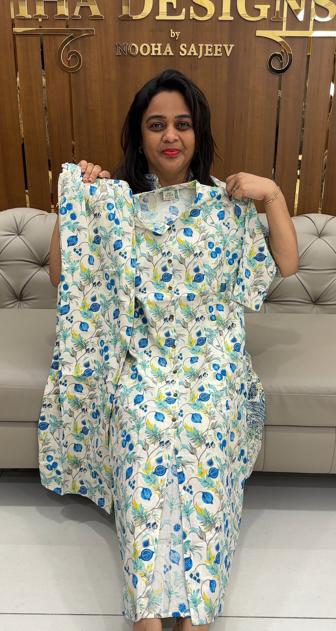COTTON LONG CO-ORDS SETS - IHA 25277
