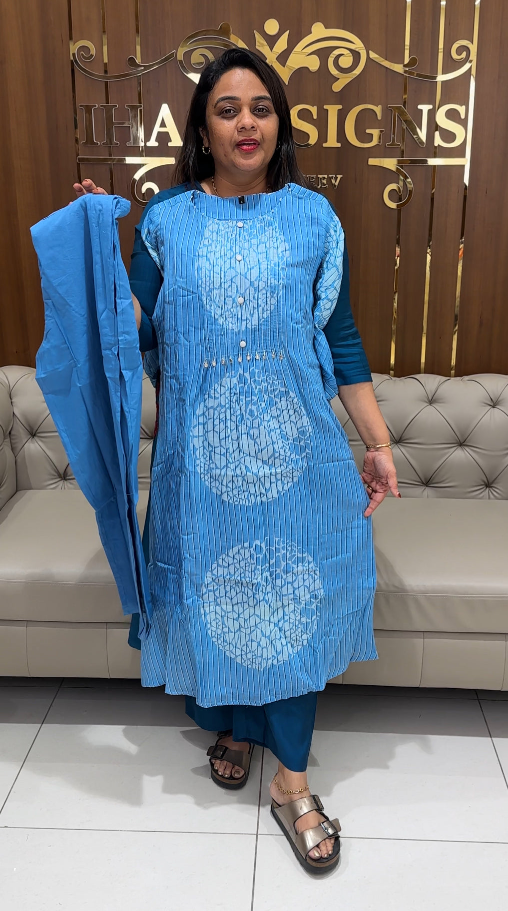 COTTON LONG CO-ORDS SETS - IHA 24239