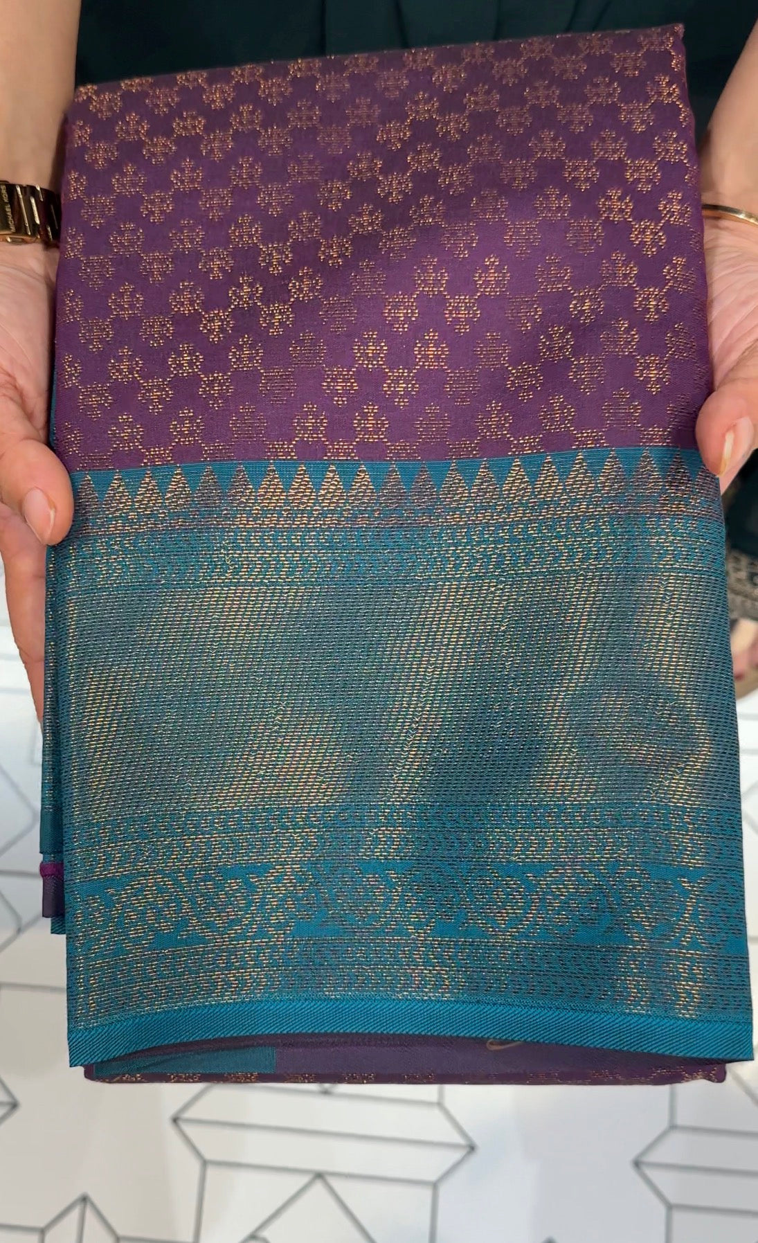 SEMI BROCADE SAREES - IHA 27327