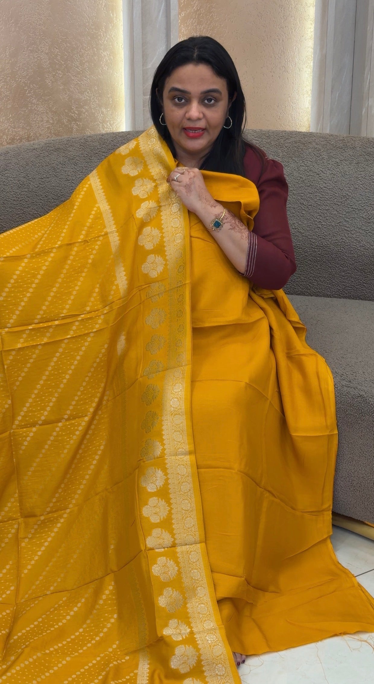 DOLA SILK UNSTITCHED SALWAR SUITS - IHA 33147