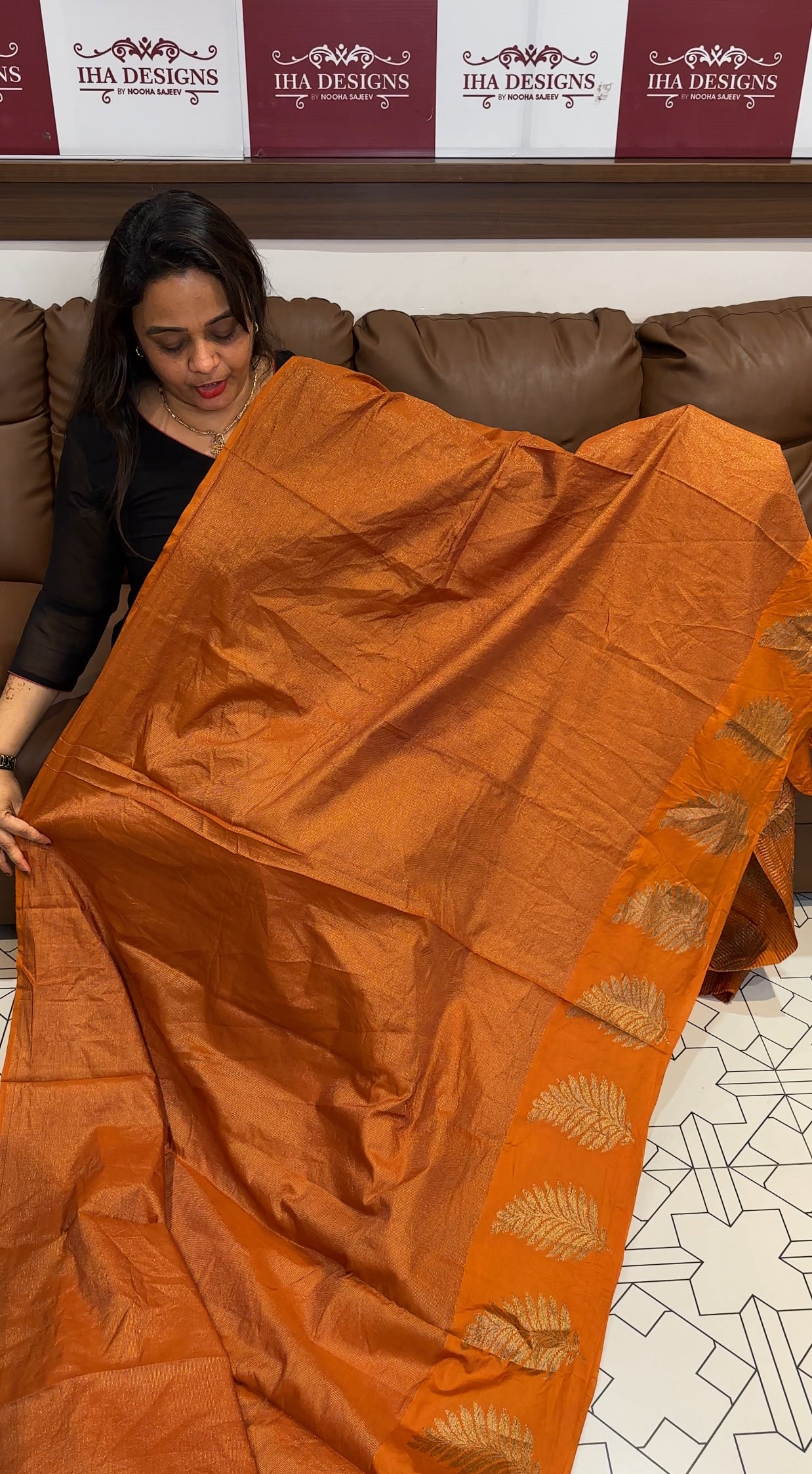 SEMI SILK SAREES - IHA 23926