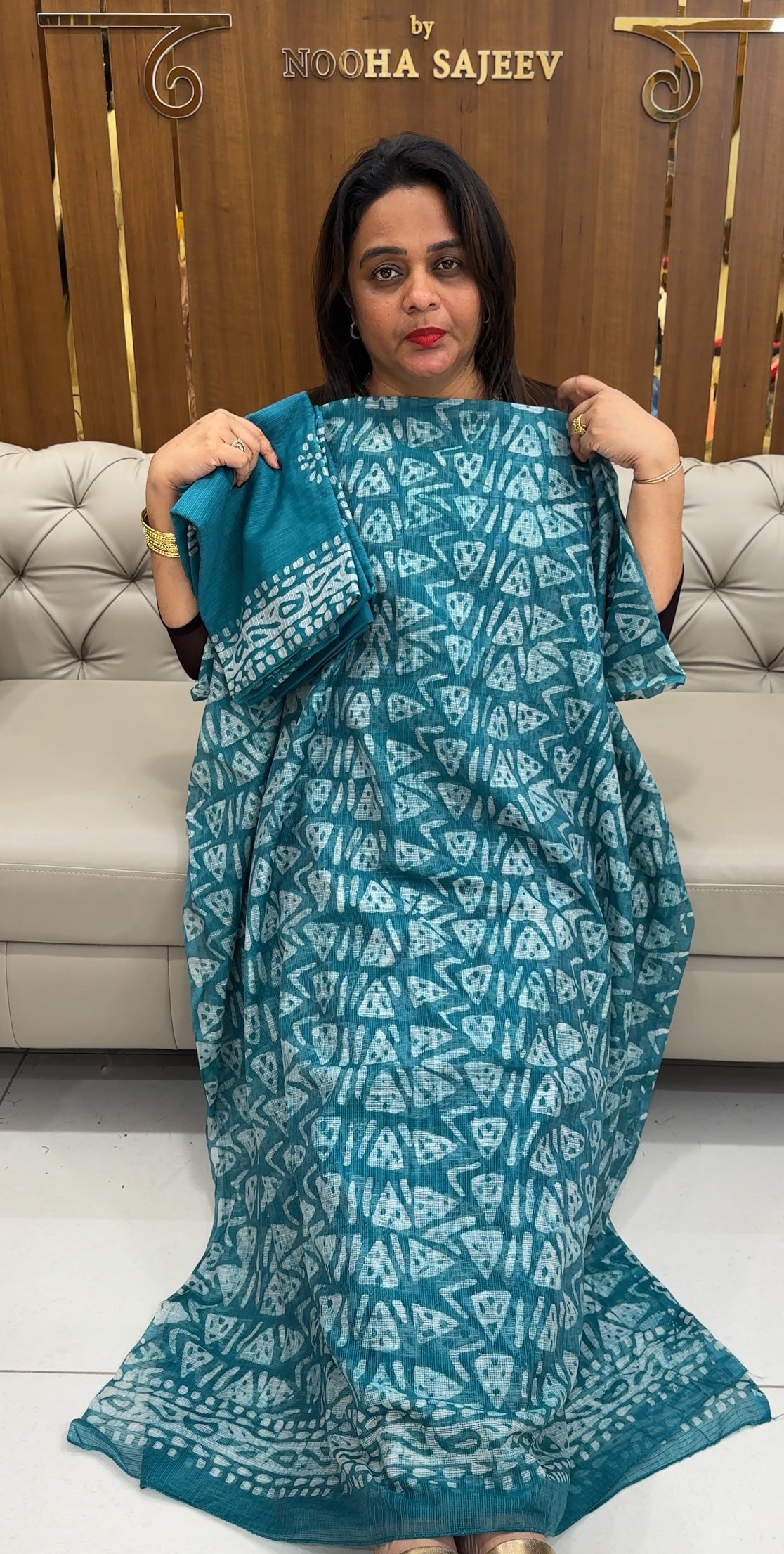 BATIK PRINTED UNSTITCHED SALWAR SUITS - IHA 25629