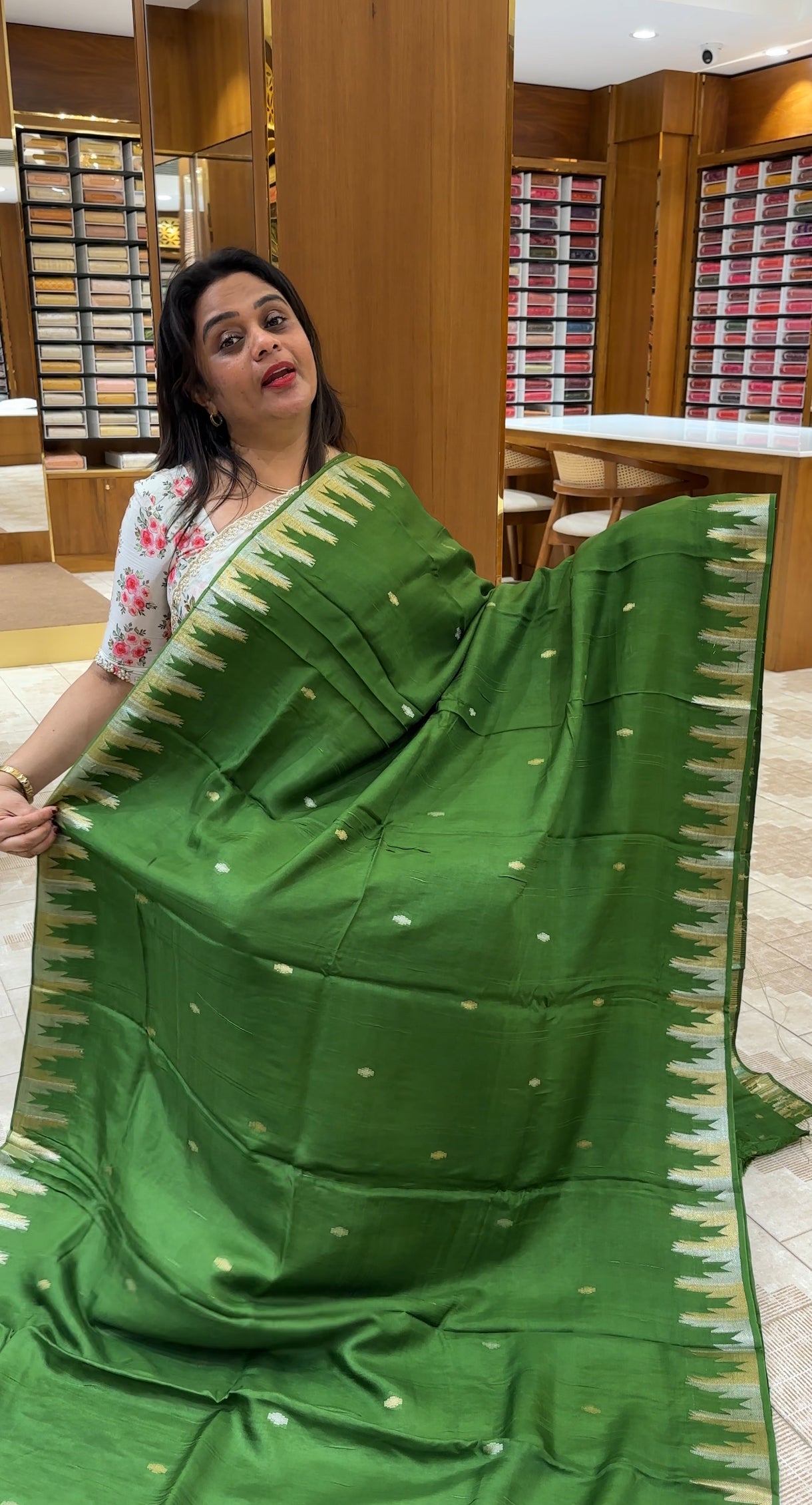 FORWARD DOLA BANARASI SAREES - IHA 25734