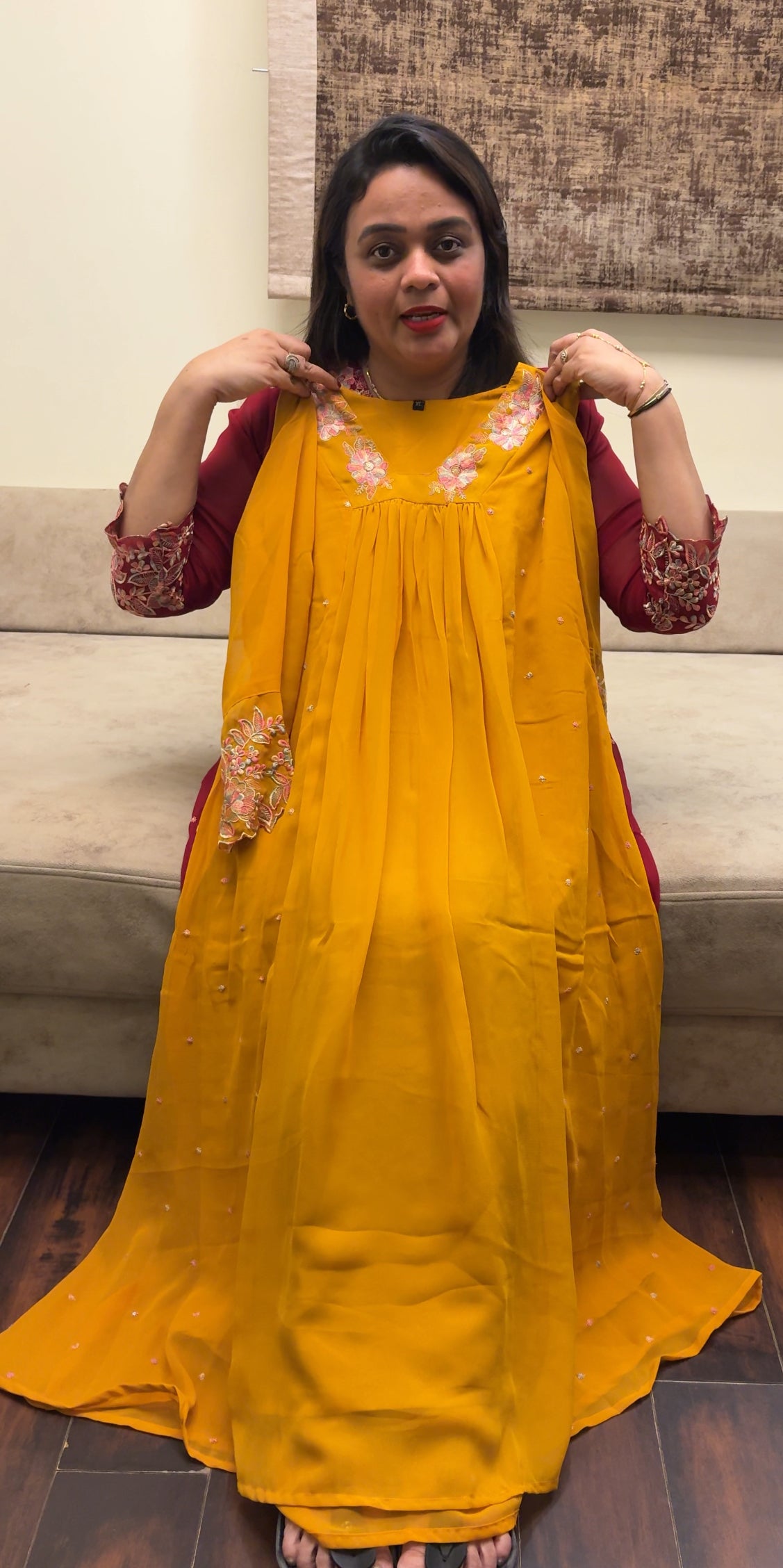 IHA'S IN-HOUSE LONG ALINE TOPS - IHA 24374