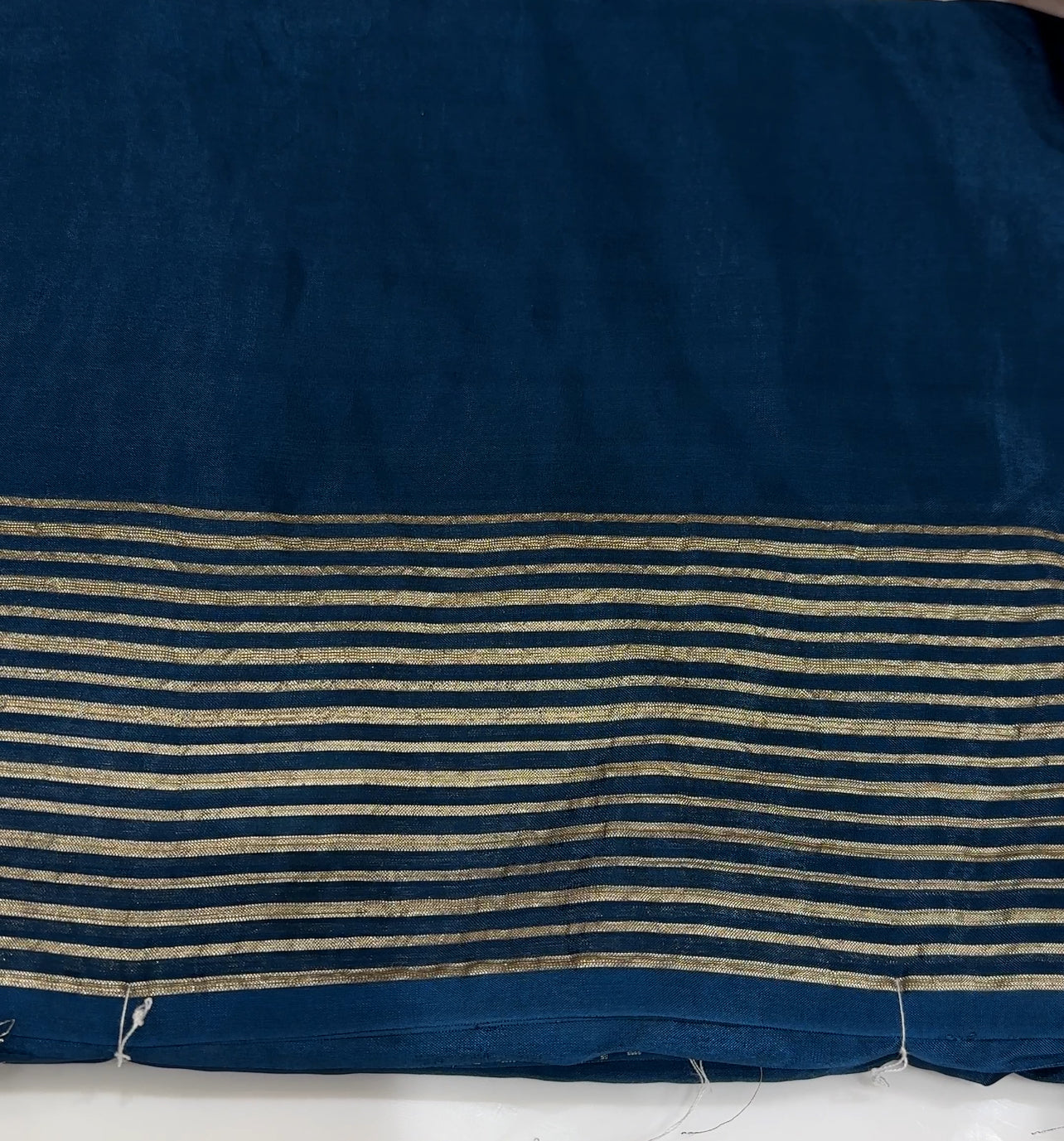 SEMI BANARASI SAREES - IHA 23139