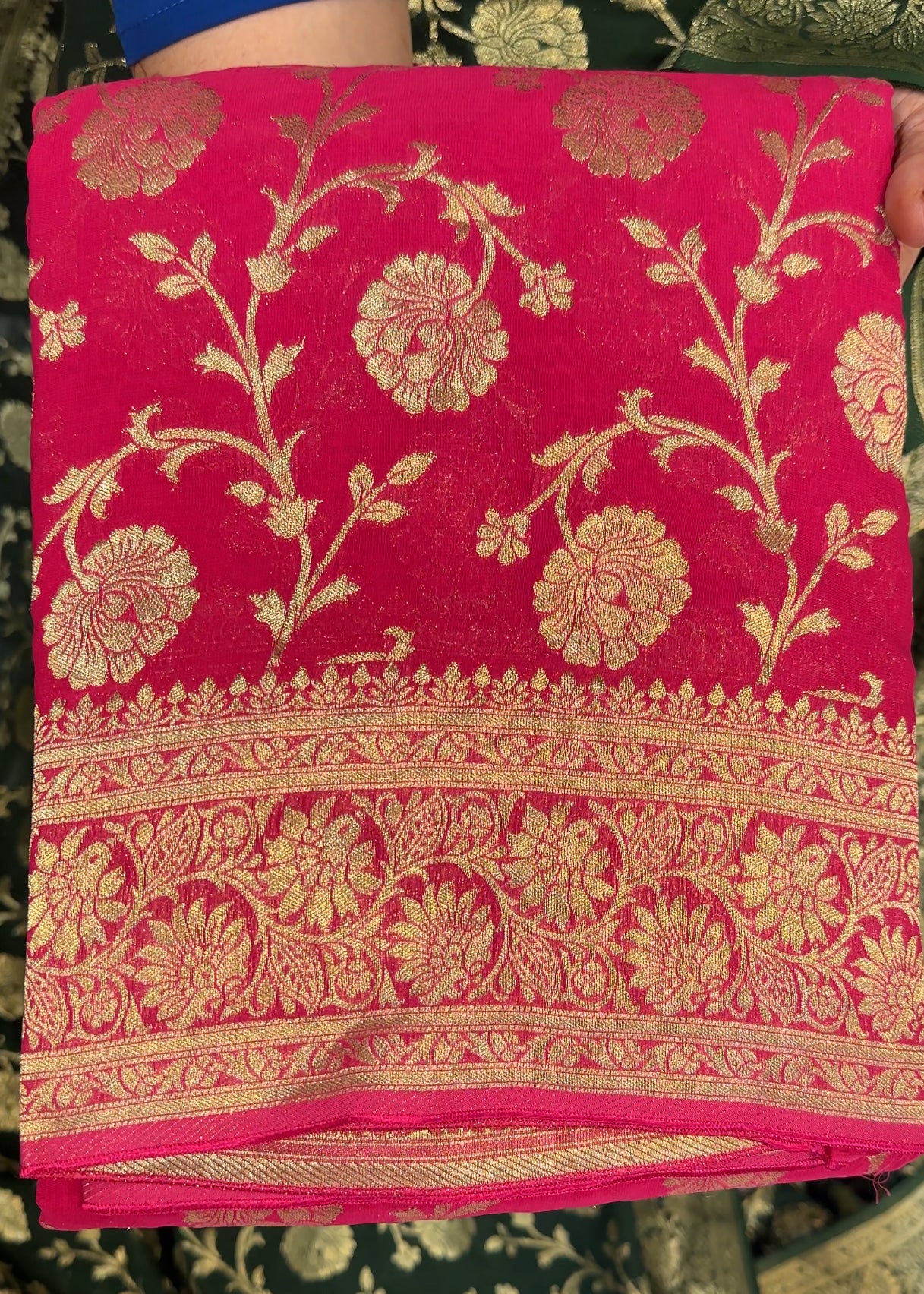 DESIGNER GEORGETTE SAREES - IHA 24004