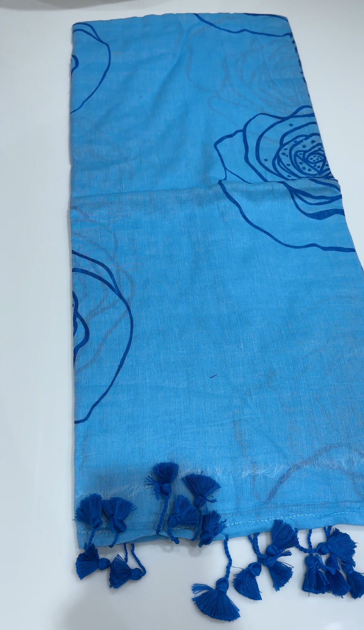 HANDBLOCK PRINTED SAREES - IHA 25479