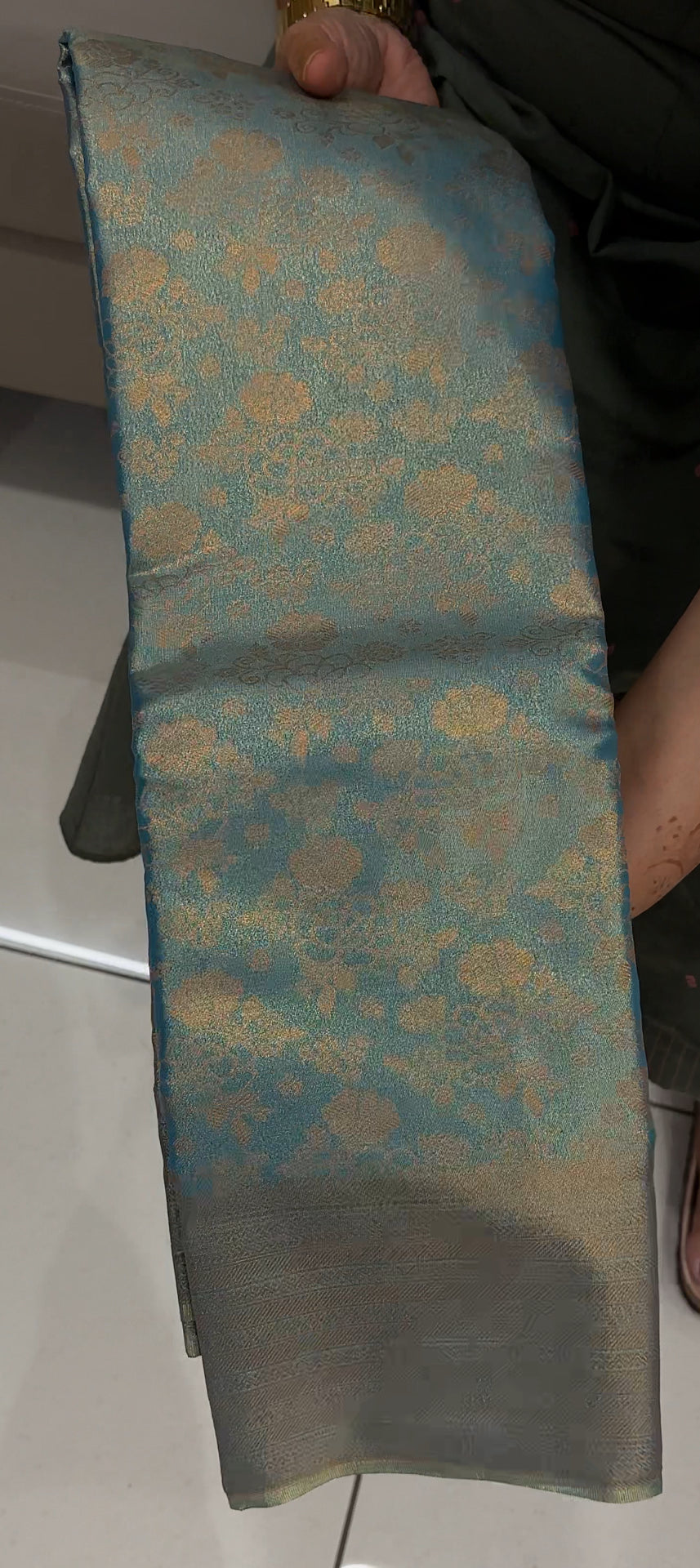 DESIGNER TISSUE KANCHIPURAM SILK SAREES - IHA 27614
