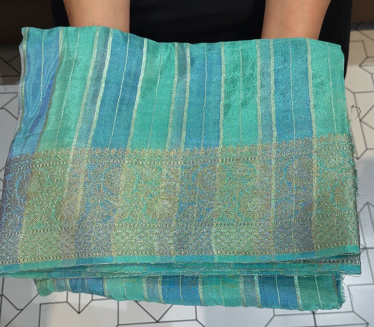 DESIGNER TISSUE SAREES - IHA 24005