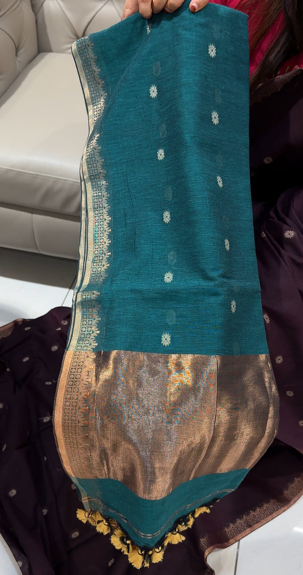 KHADDY COTTON SAREES - IHA 25154
