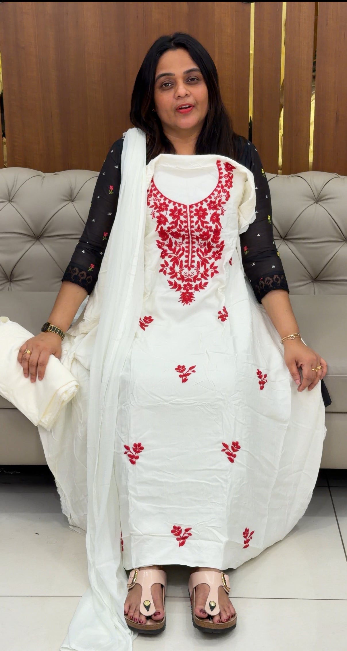 RAYON UNSTITCHED SALWAR SUITS - IHA 29137