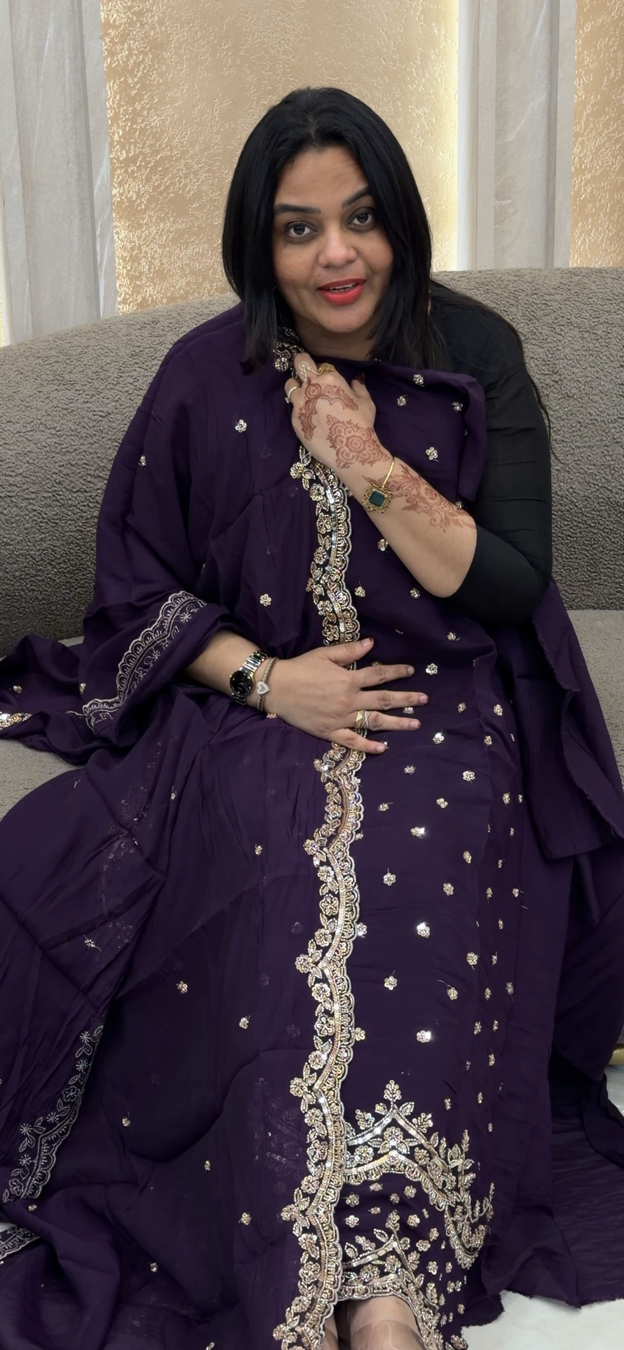 PARTY WEAR UNSTITCHED SALWAR SUITS - IHA 32974
