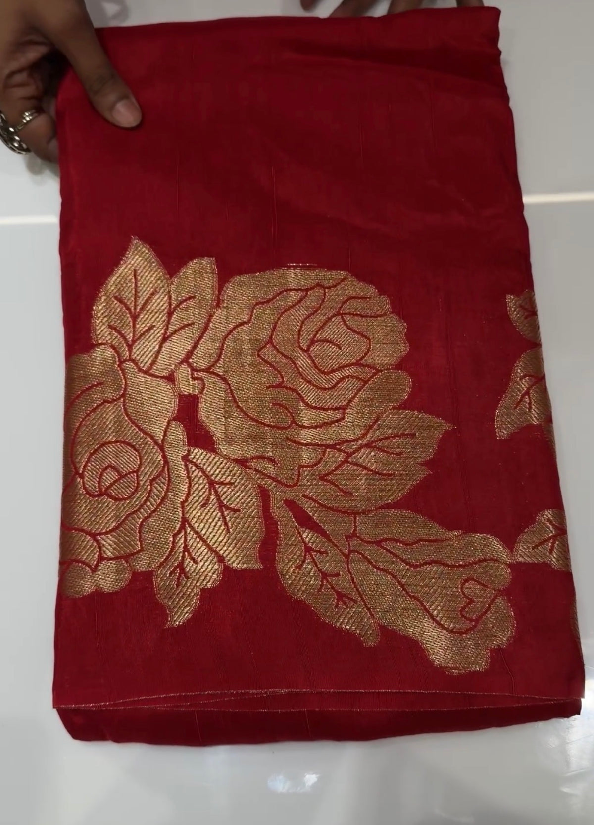 SEMI BANARASI SAREES - IHA 35194