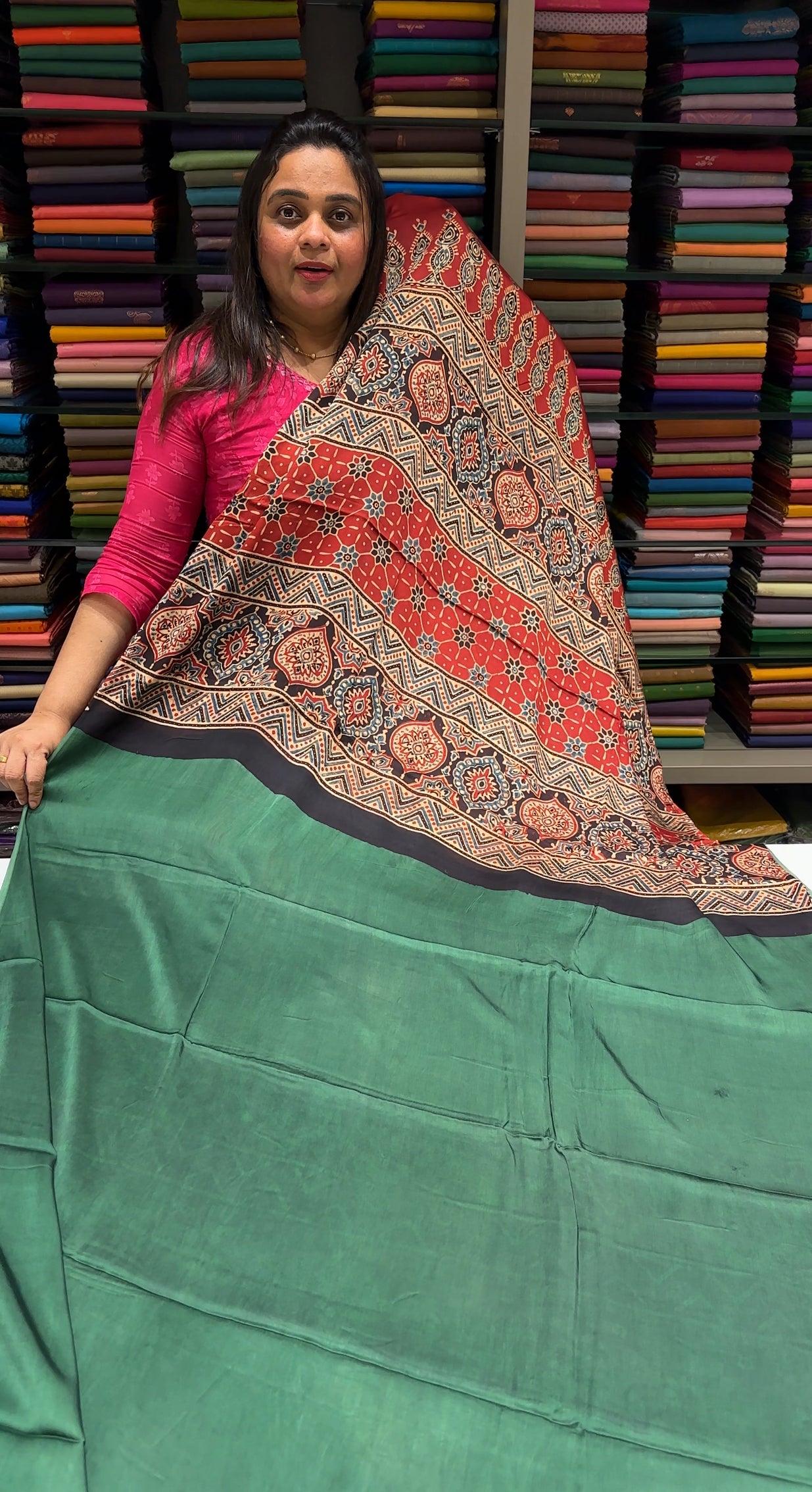 MODAL SILK SAREES - IHA 27649