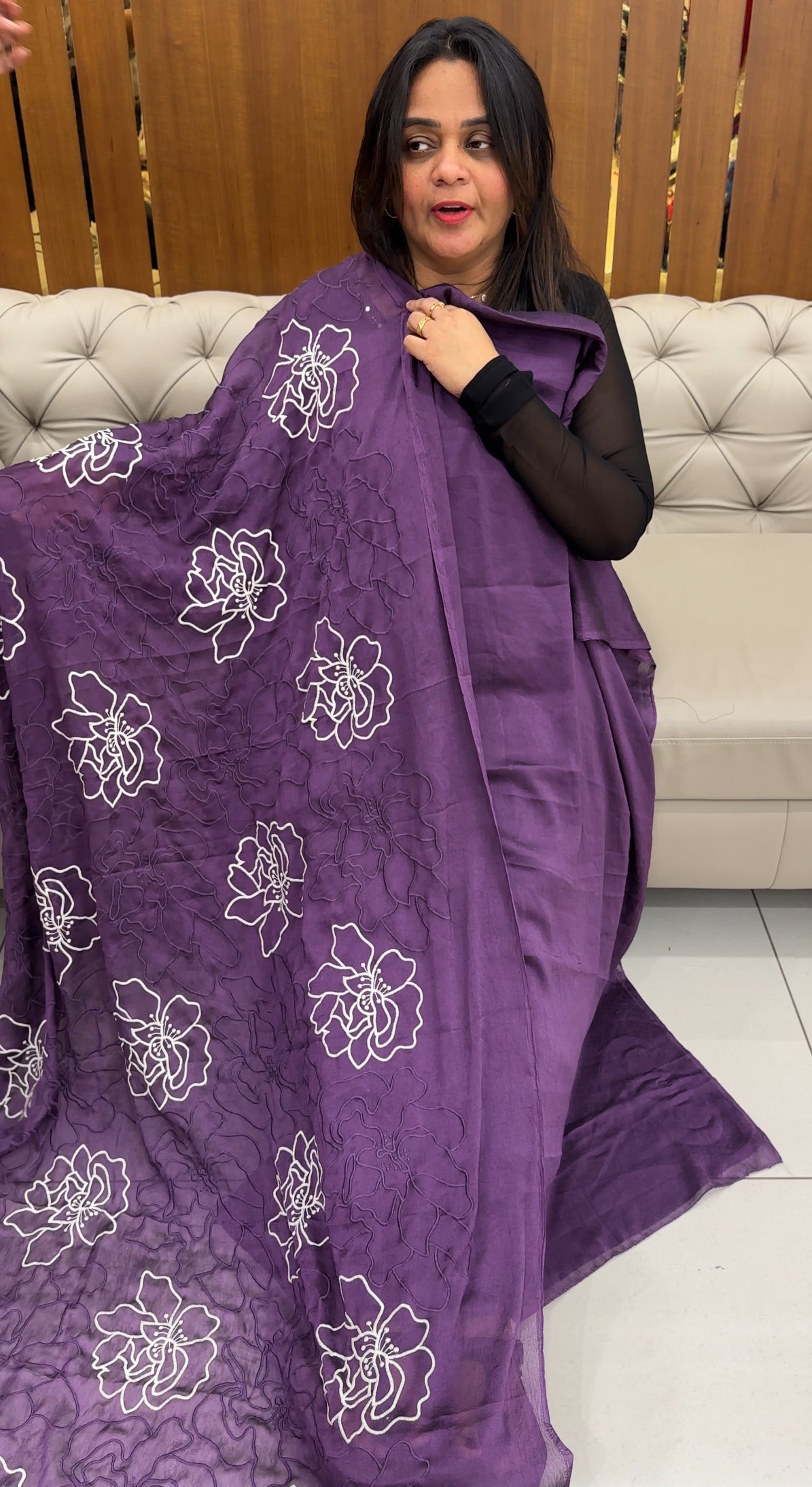 SEMI RAW SILK UNSTITCHED SALWAR SUITS - IHA 28814