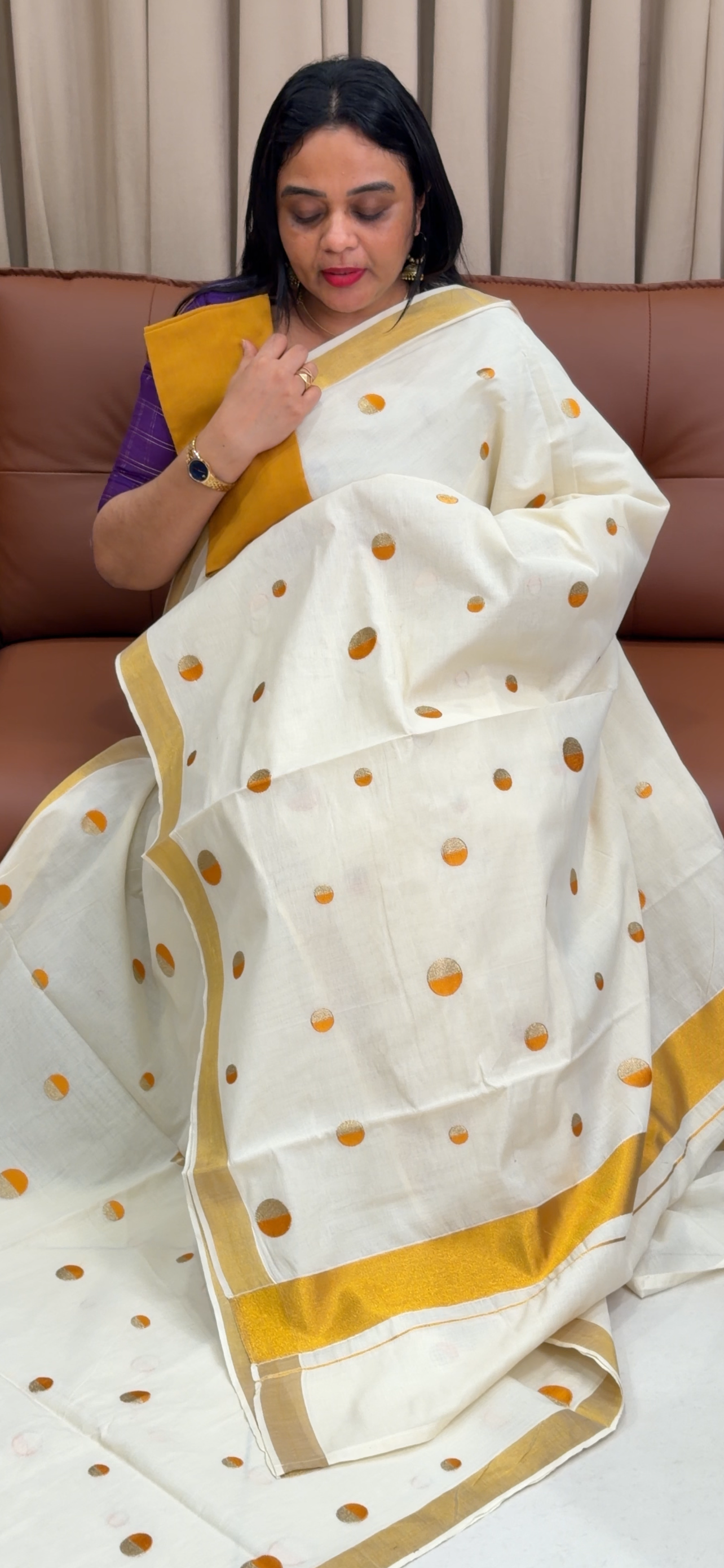 FORWARD KERALA COTTON SAREES - IHA 33863