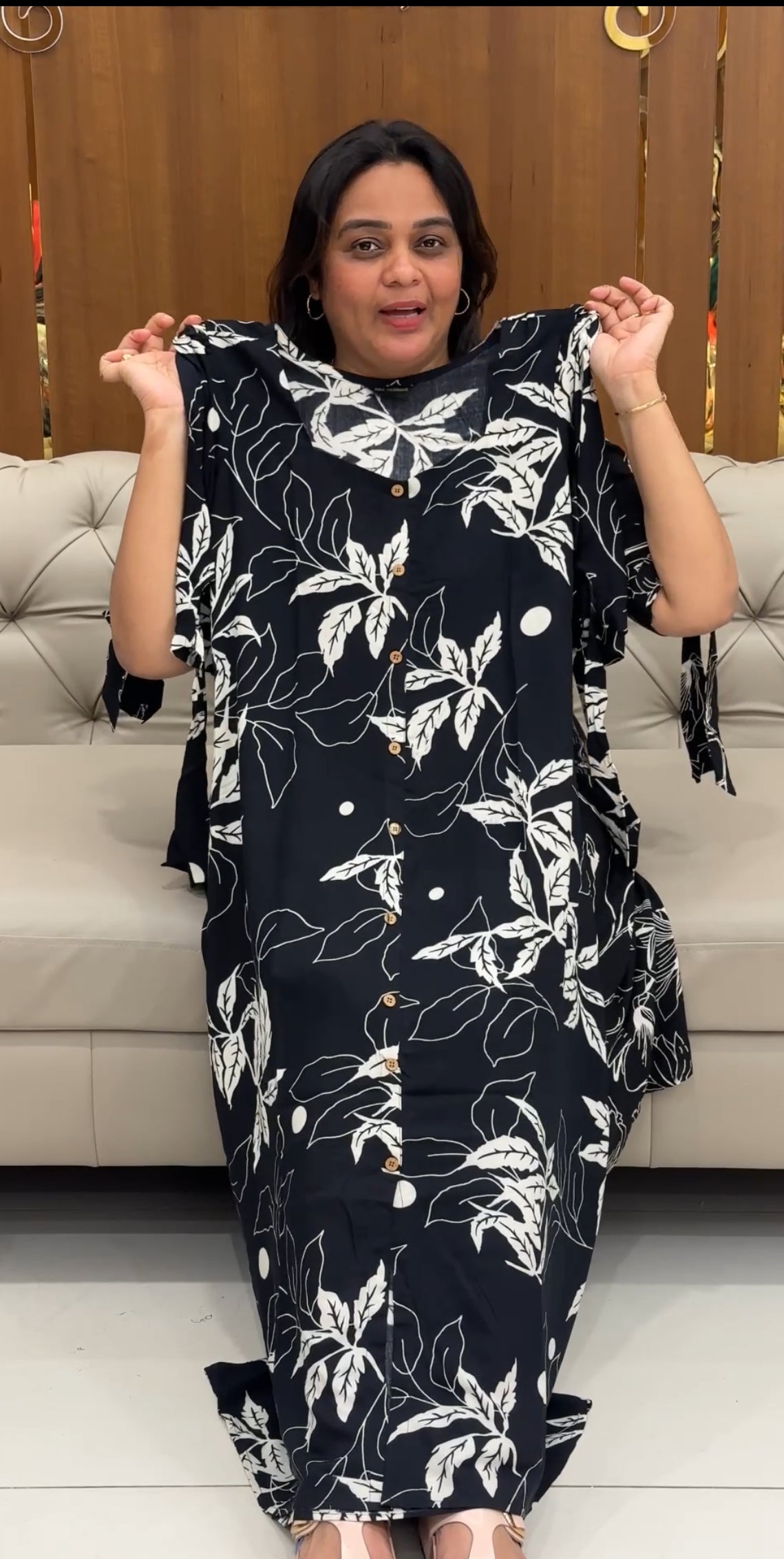 IHA'S IN-HOUSE PRINTED RAYON TOPS - IHA 27421