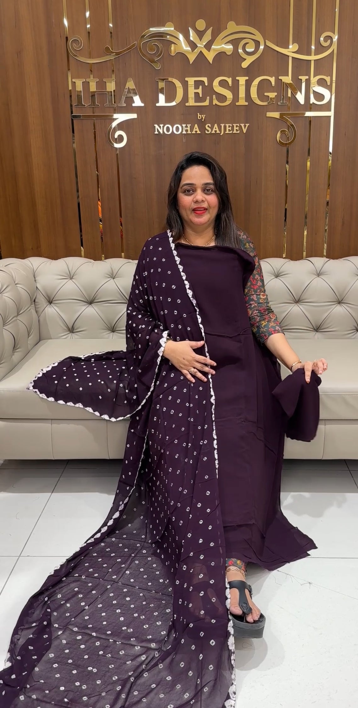 GEORGETTE UNSTITCHED SALWAR SUITS - IHA 23370