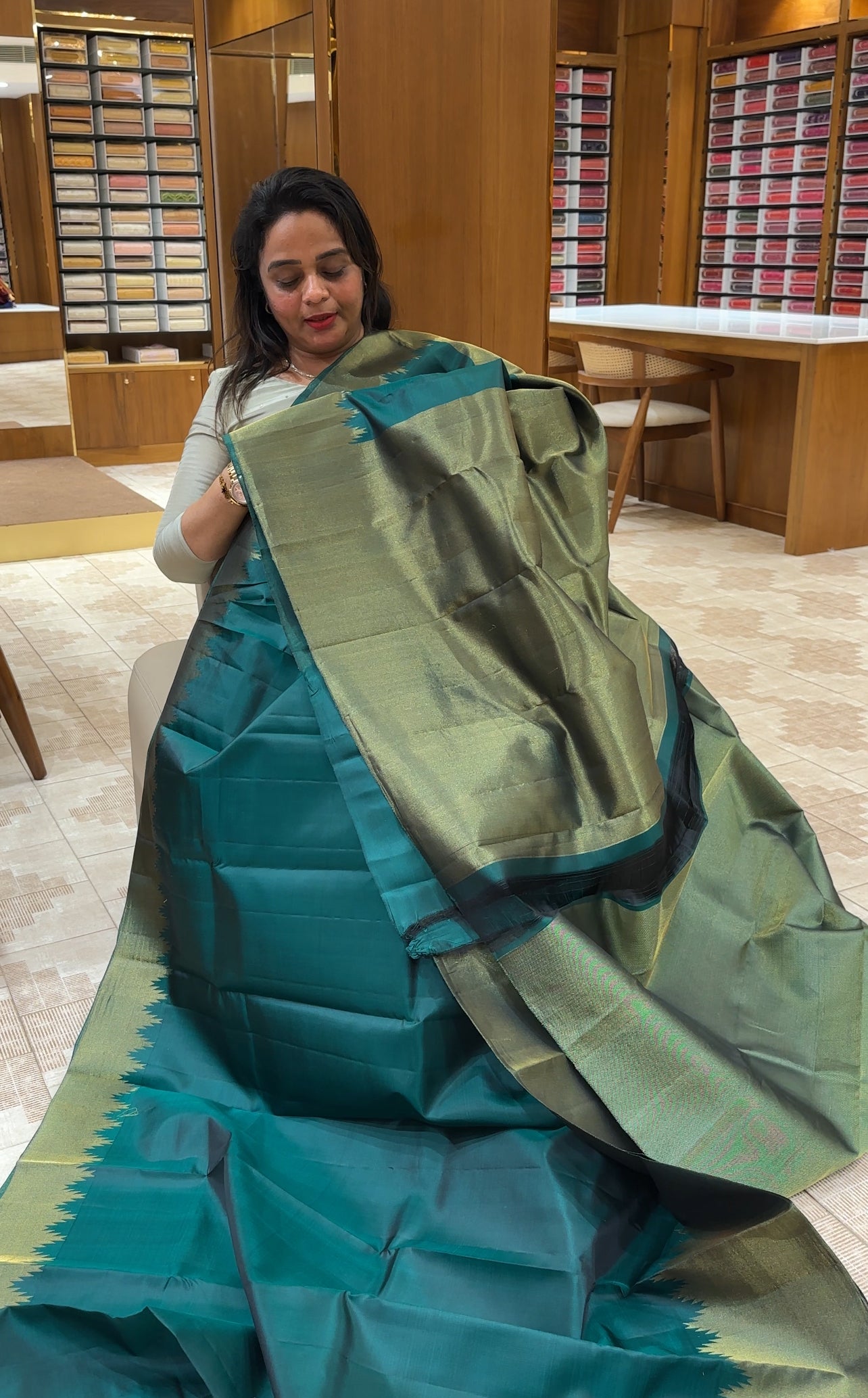 DESIGNER SILK SAREES - IHA 25769