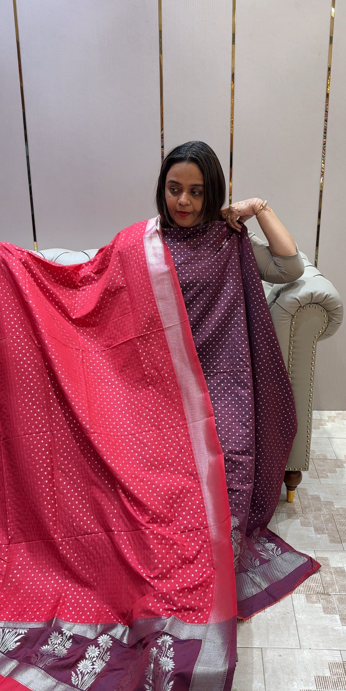 SEMI KATAN UNSTITCHED SALWAR SUITS - IHA 22967