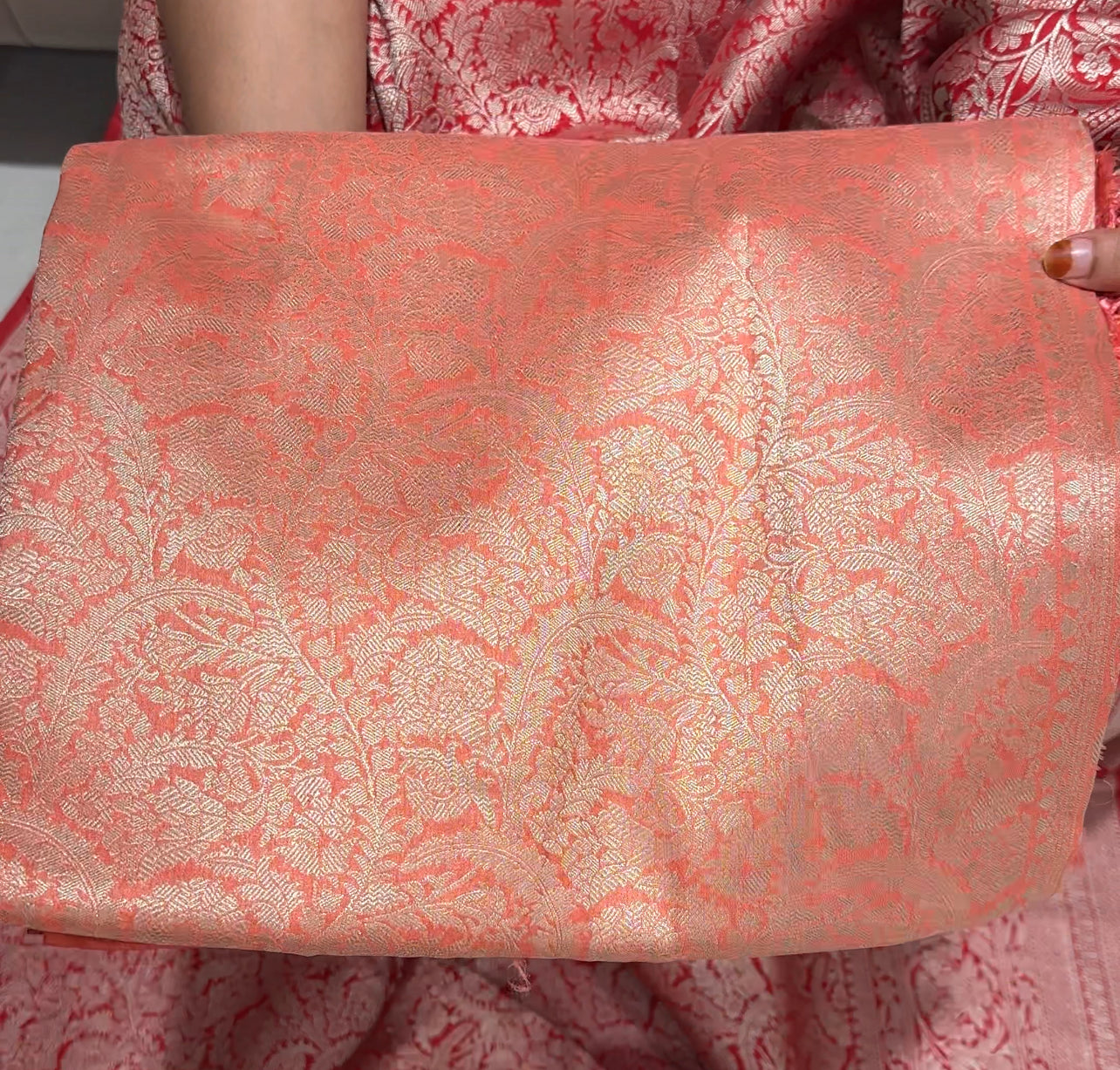 SEMI KATAN SAREES - IHA 23221