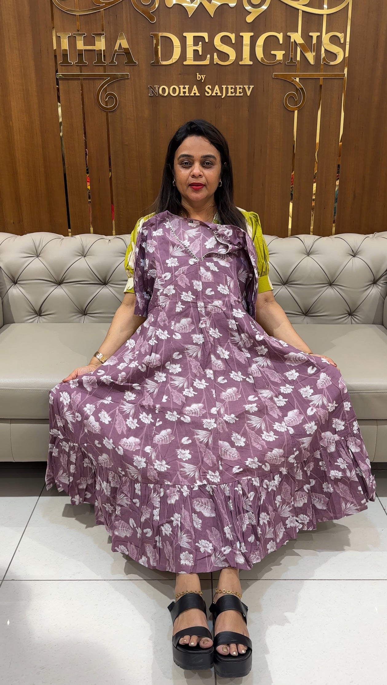 PRINTED COTTON FROCKS - IHA 25183