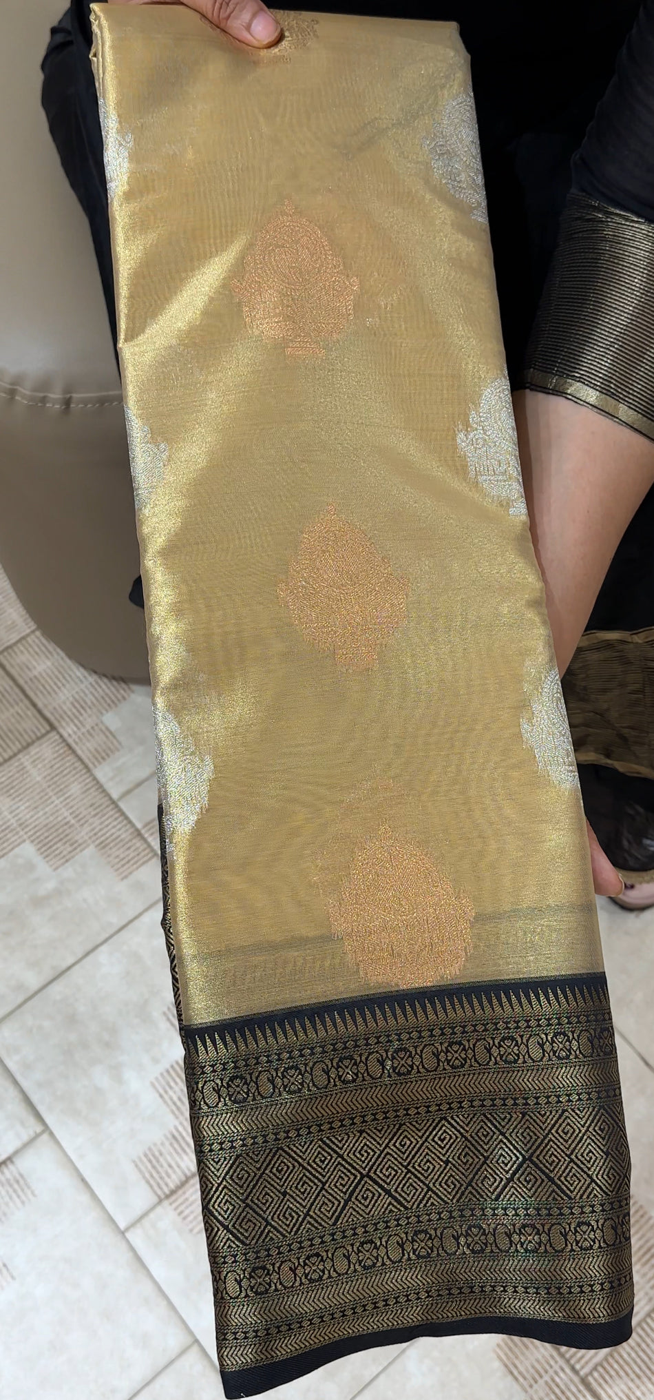 SEMI TISSUE SILK SAREES - IHA 26739