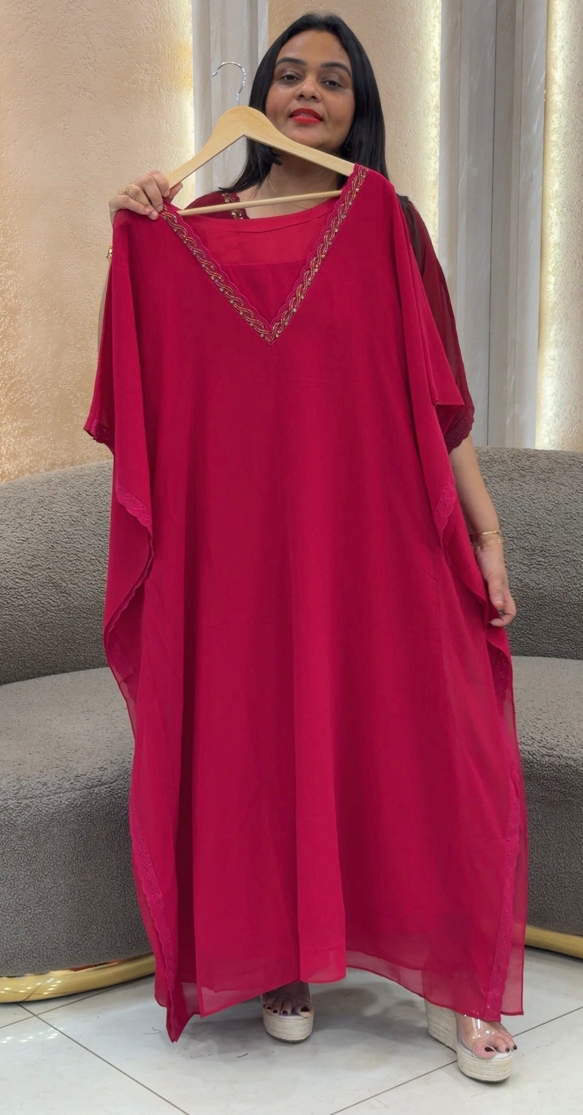 IHA'S IN-HOUSE KAFTAN TOPS - IHA 32836