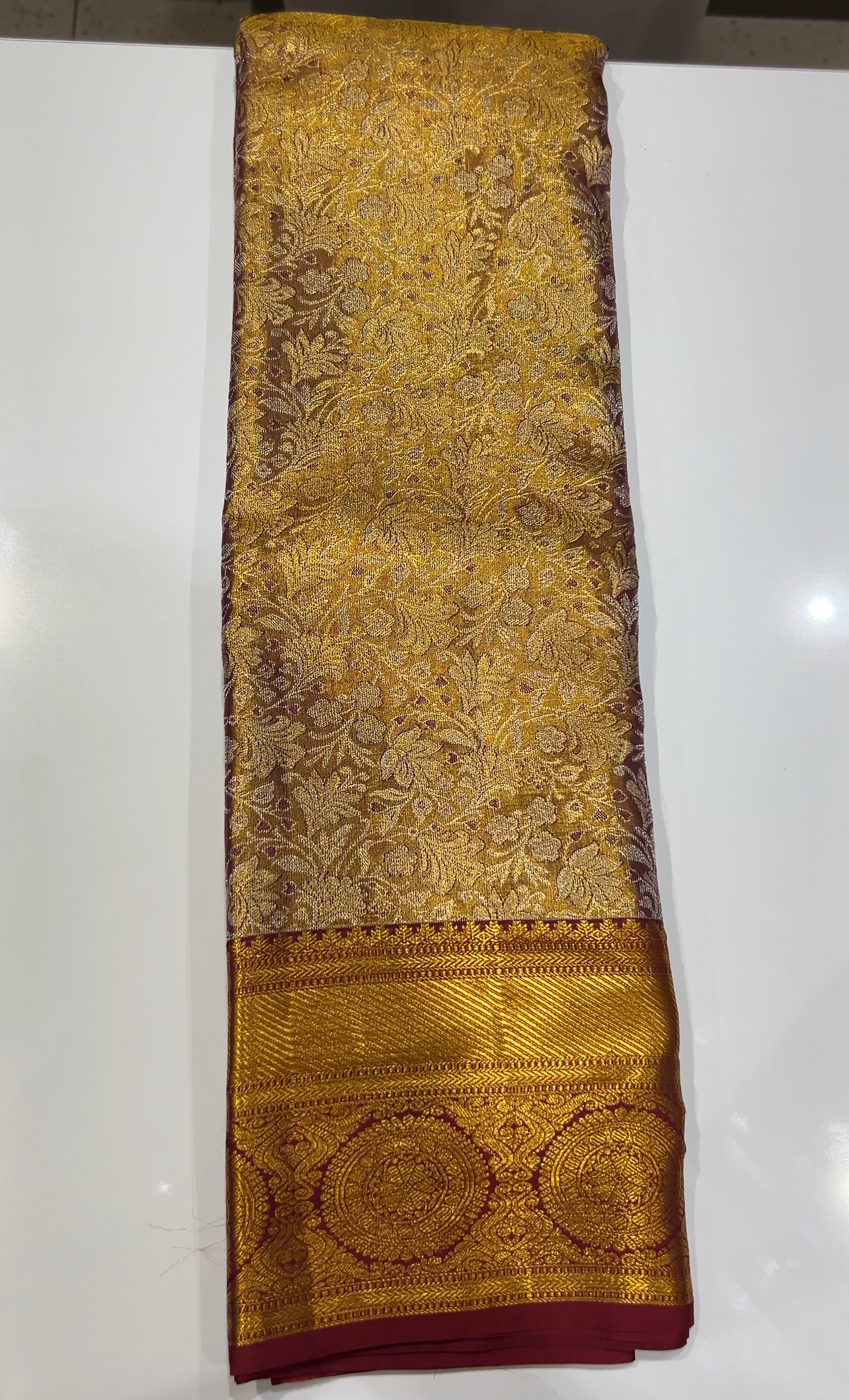 Pure Kanchipuram Silk Sarees – Iha Alappuzha Collection – IHA 27381