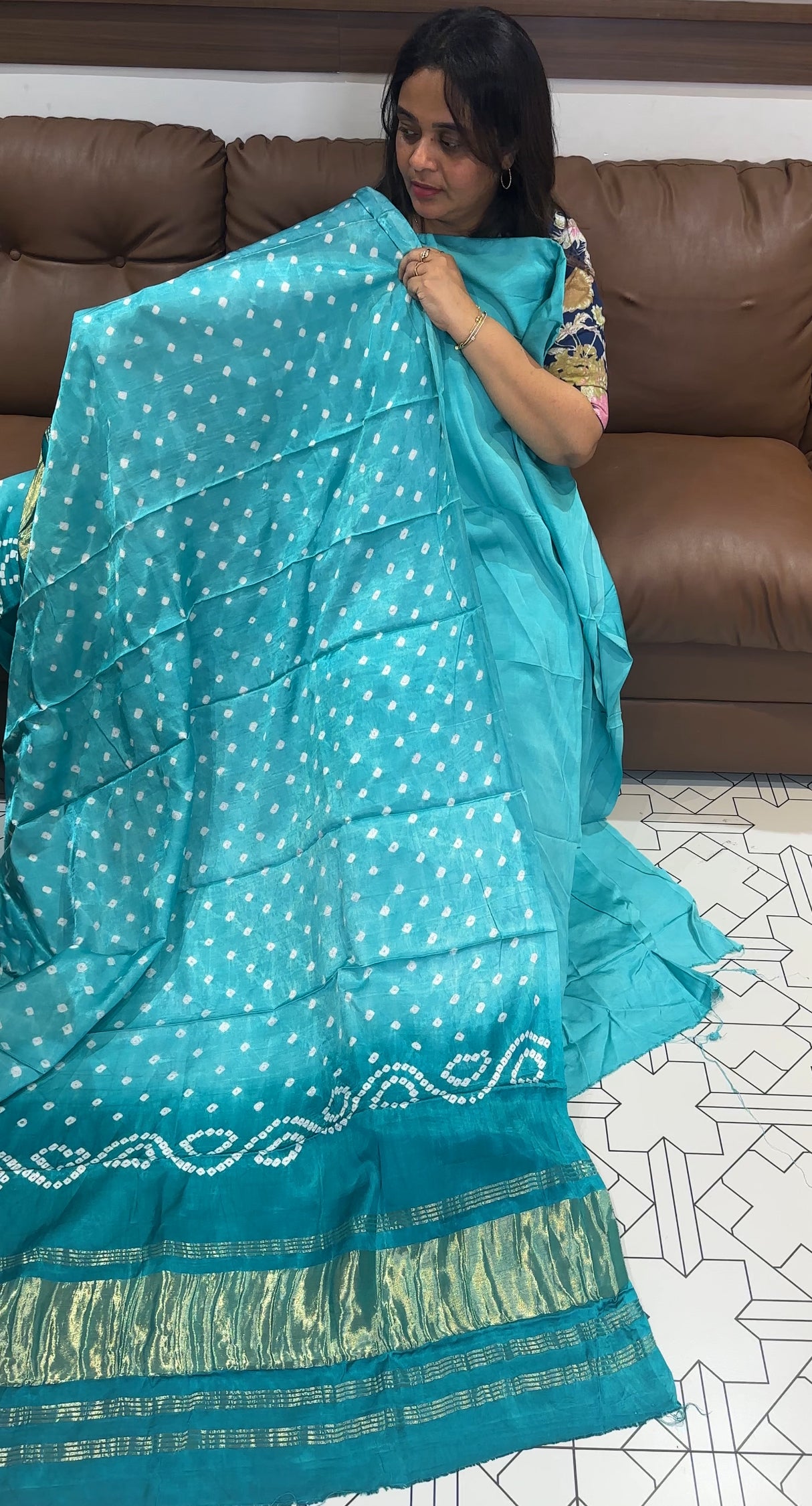 VISCOSE MODAL UNSTITCHED SALWAR SUITS - IHA 26539