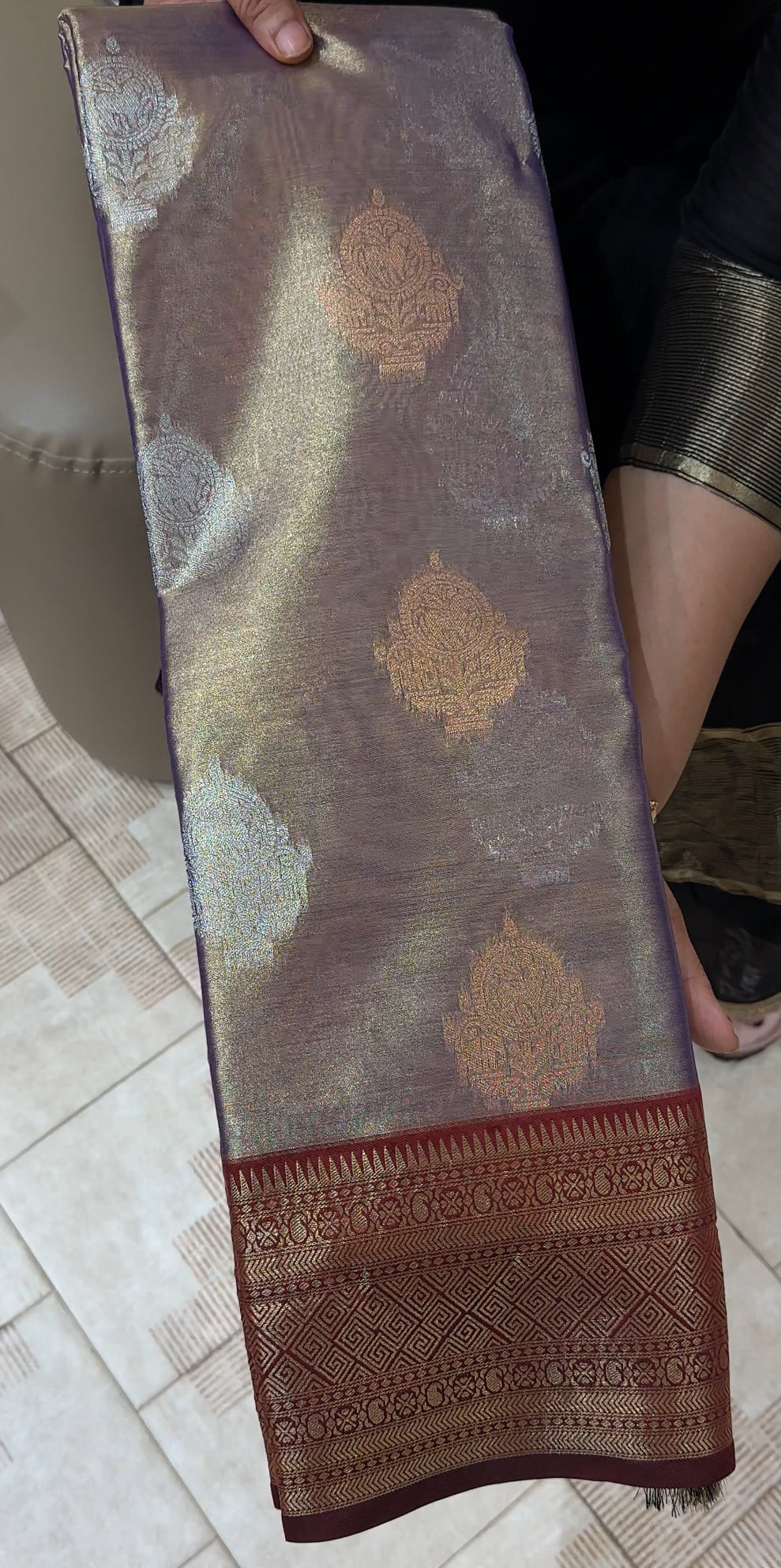 SEMI TISSUE SILK SAREES - IHA 26739