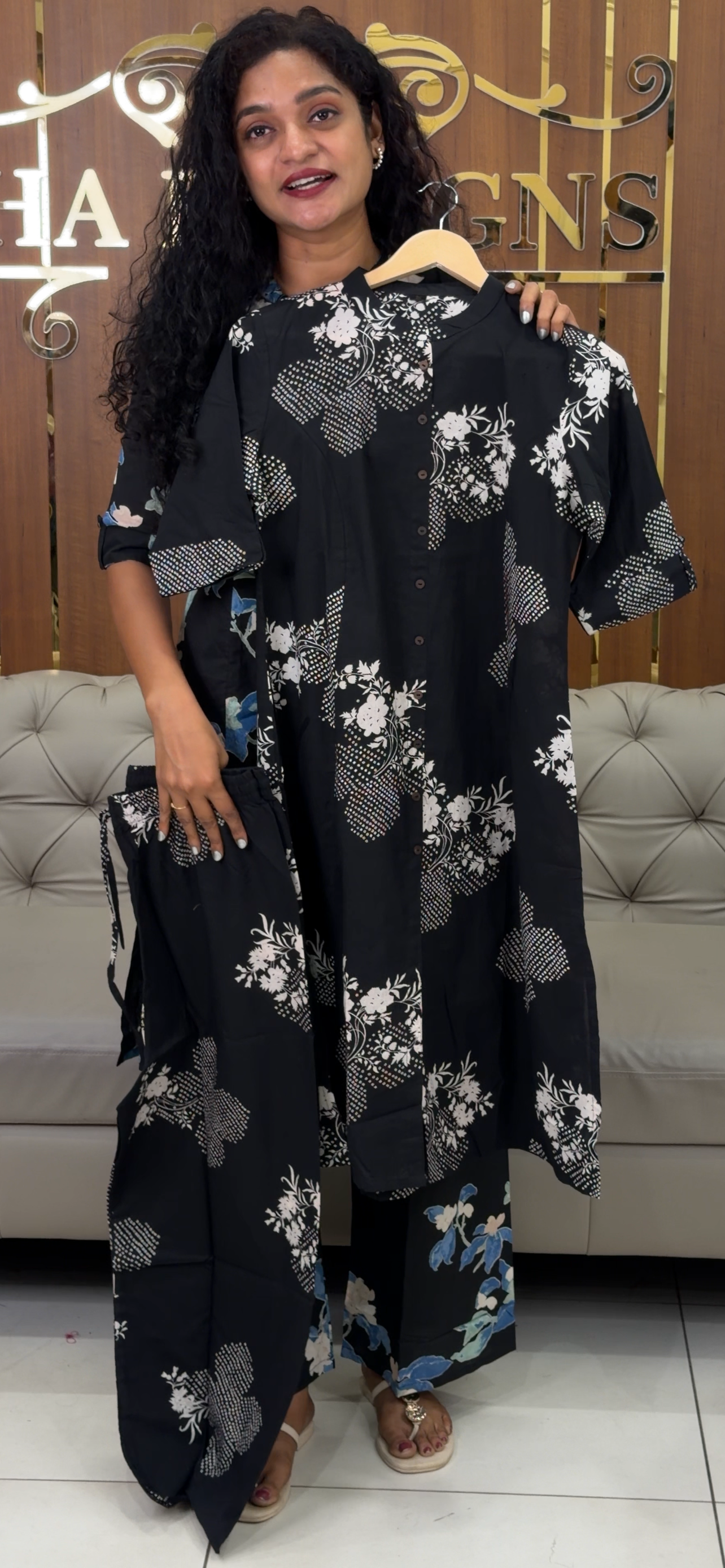COTTON CO-ORDS SETS - IHA 32463