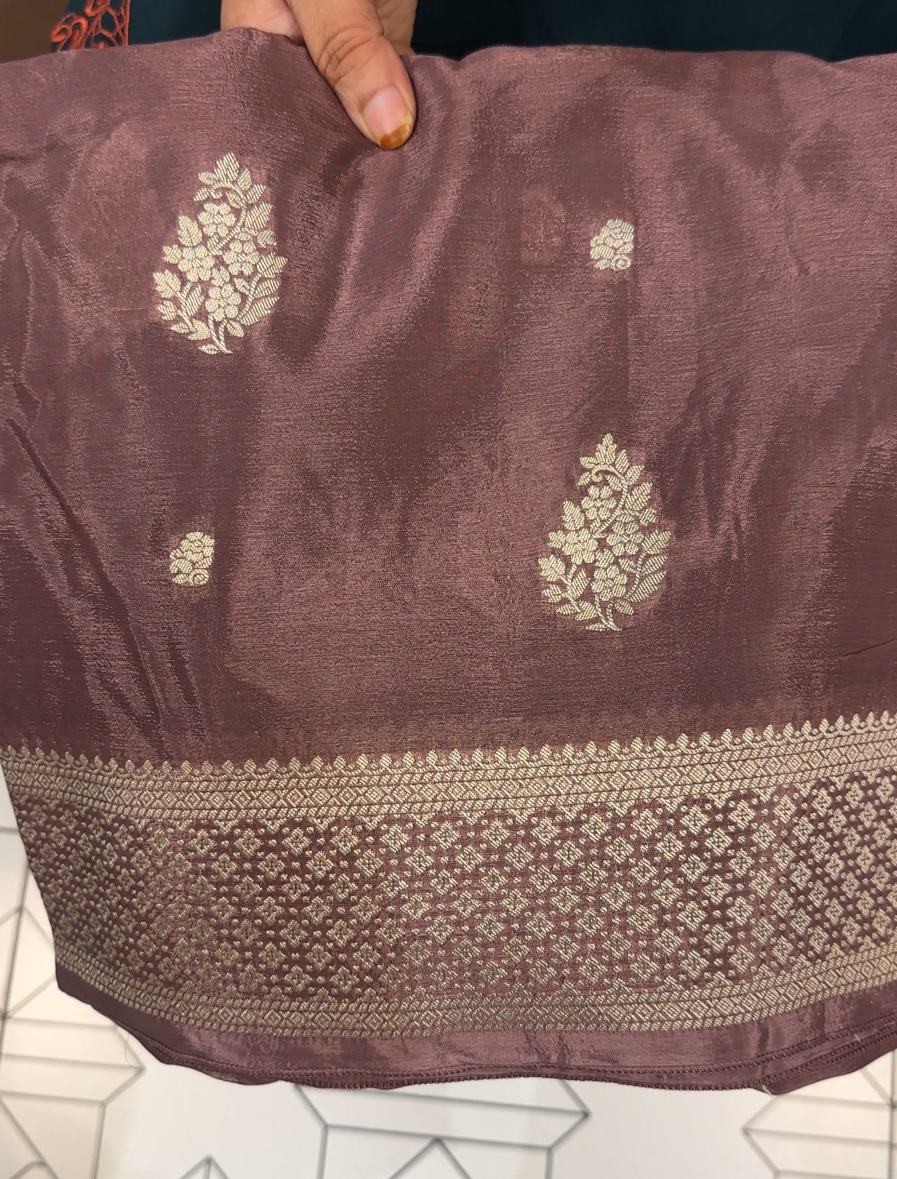PLATINUM CHIFFON SAREES - IHA 26406