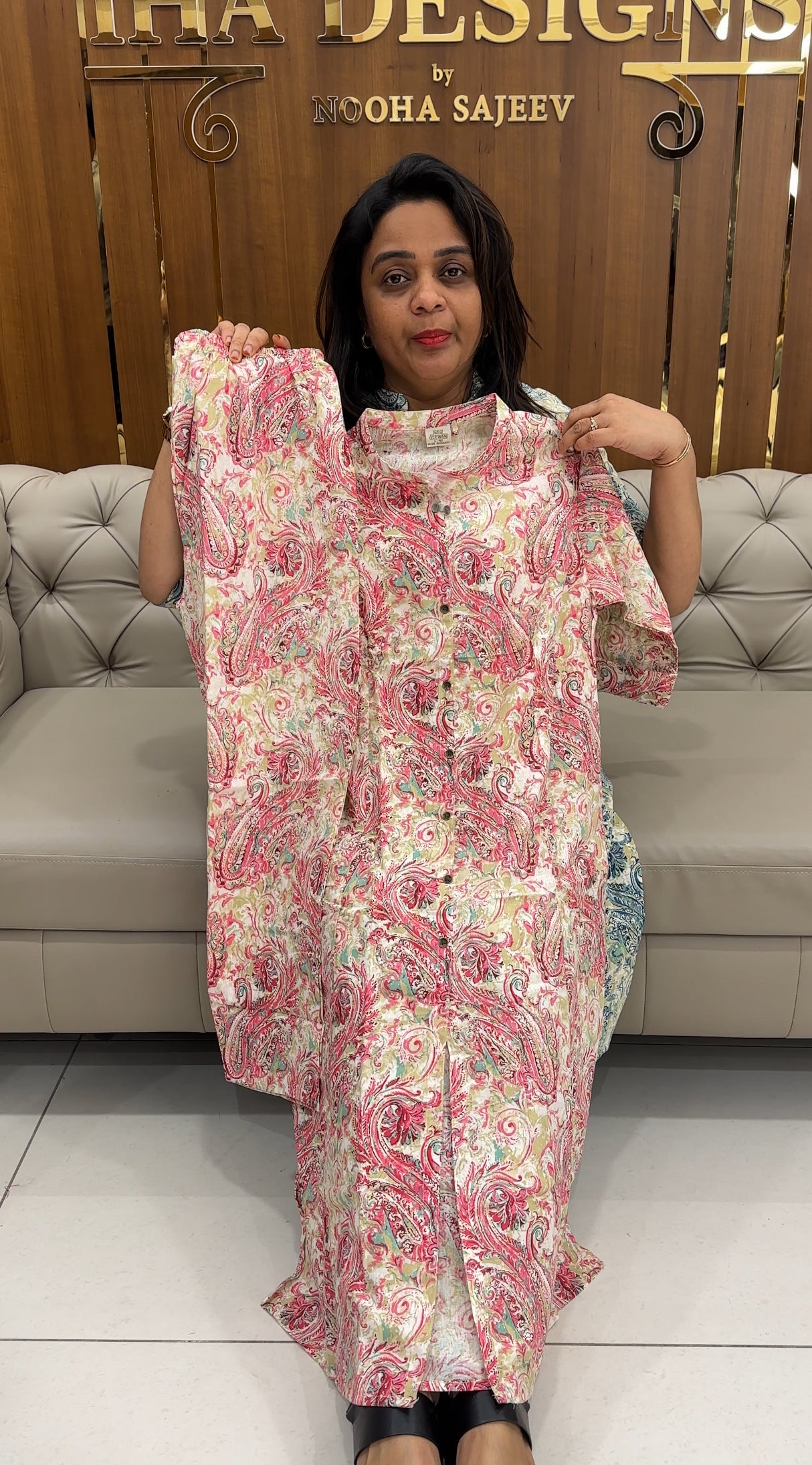 COTTON LONG CO-ORDS SETS - IHA 25277