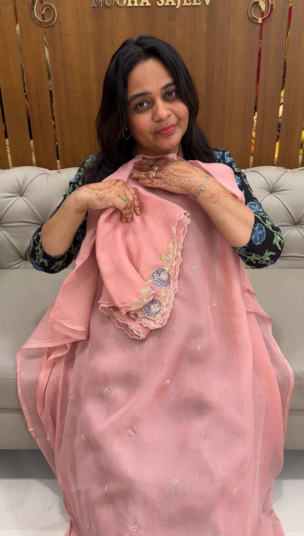 VISCOSE ORGANSA UNSTITCHED SALWAR SUITS - IHA 27442