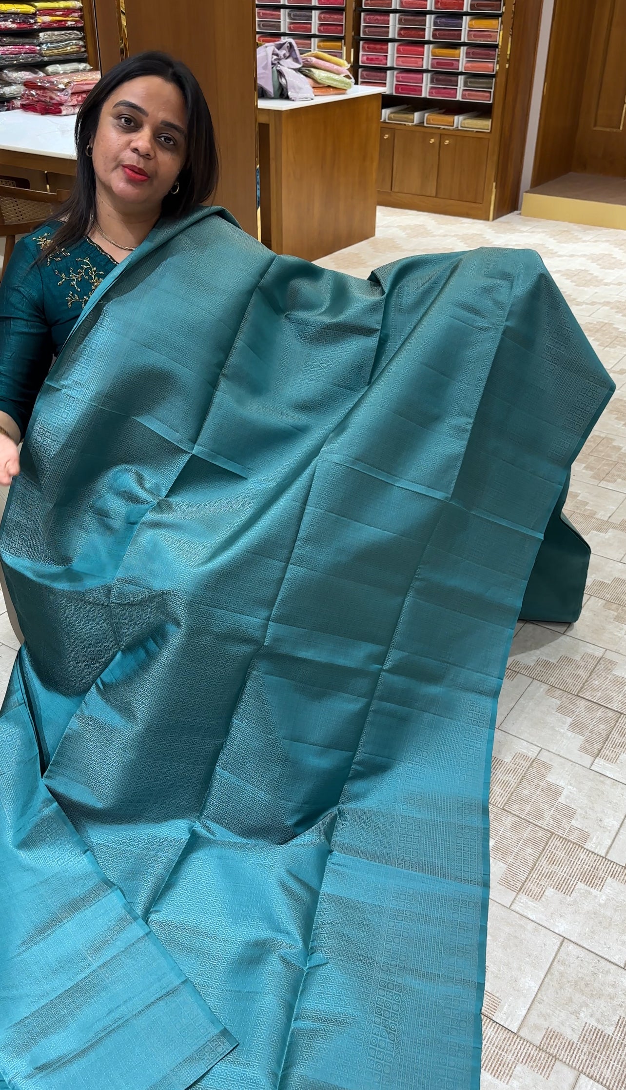 DESIGNER KANCHIPURAM SAREES - IHA 26094