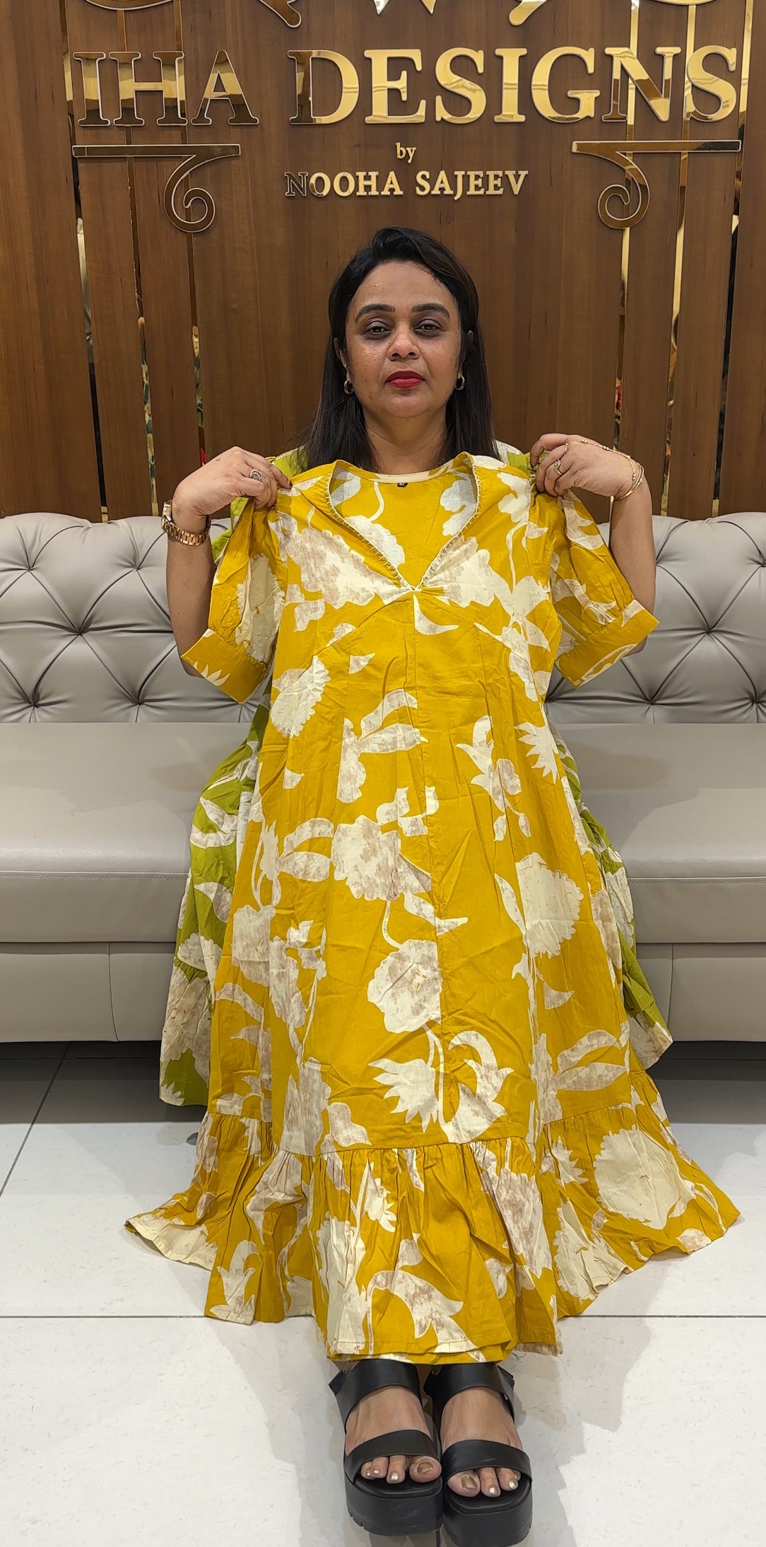PRINTED COTTON FROCKS - IHA 25183