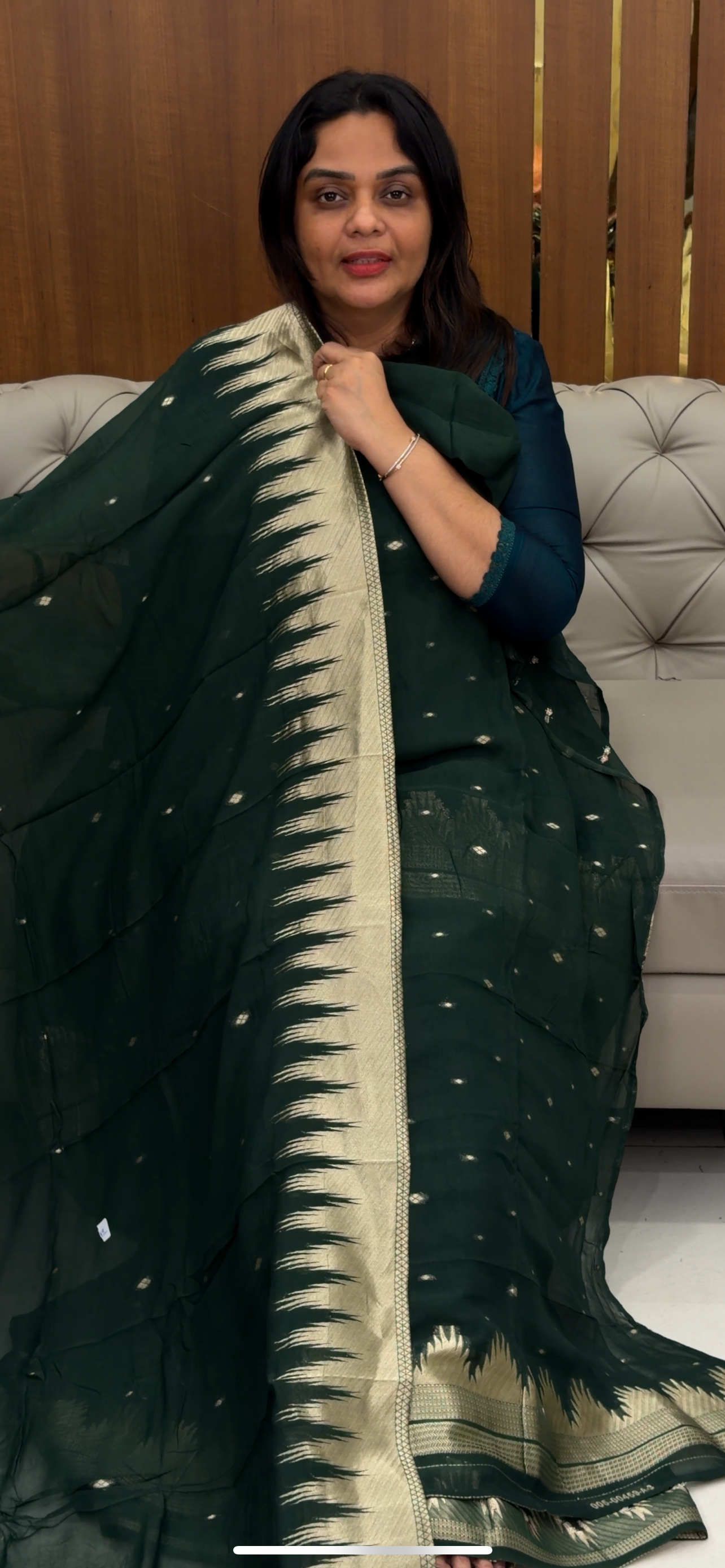 BANARASI UNSTITCHED SALWAR SUITS - IHA 32796
